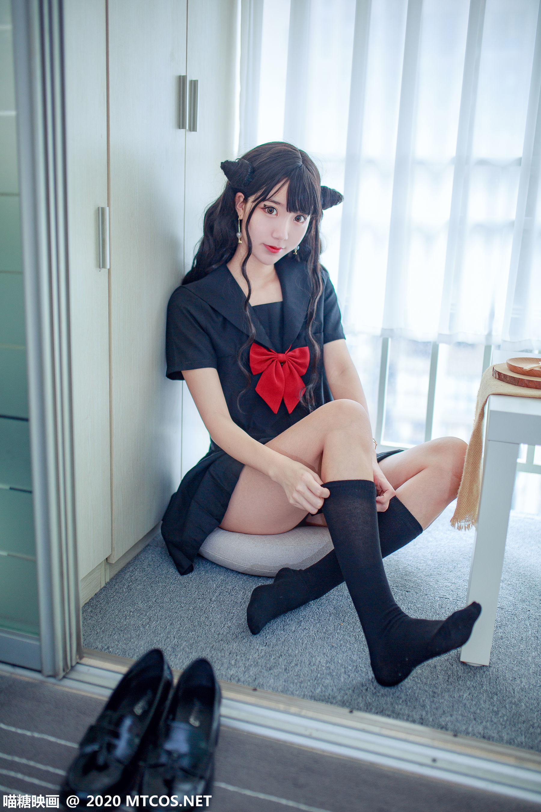 图片[22]-[喵糖映画] JKL.007 恶魔JK制服 [31P]-六色网