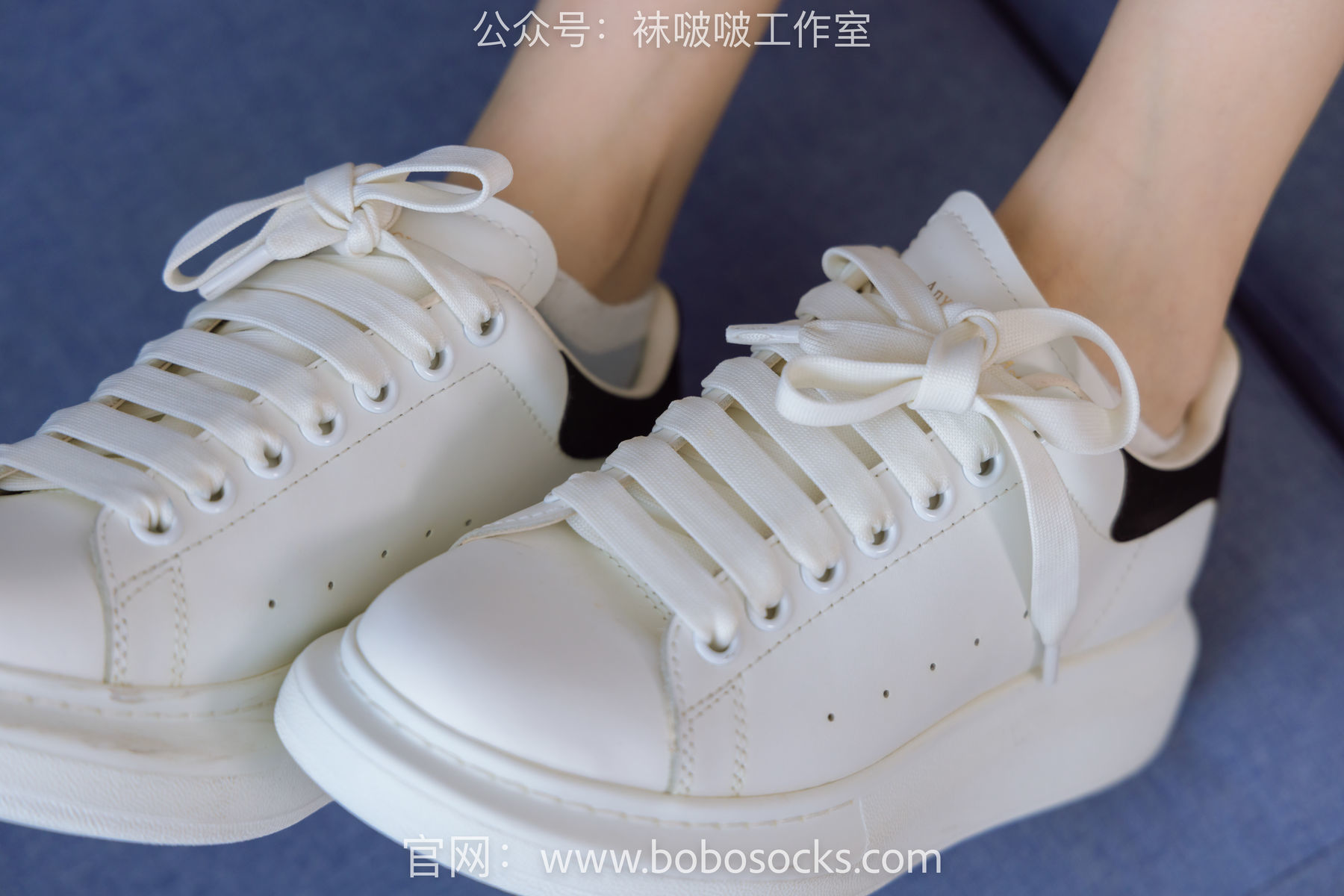 图片[50]-BoBoSocks袜啵啵 No.127 稚予-麦昆板鞋、两双自然穿旧棉袜、裸足[139P]-六色网