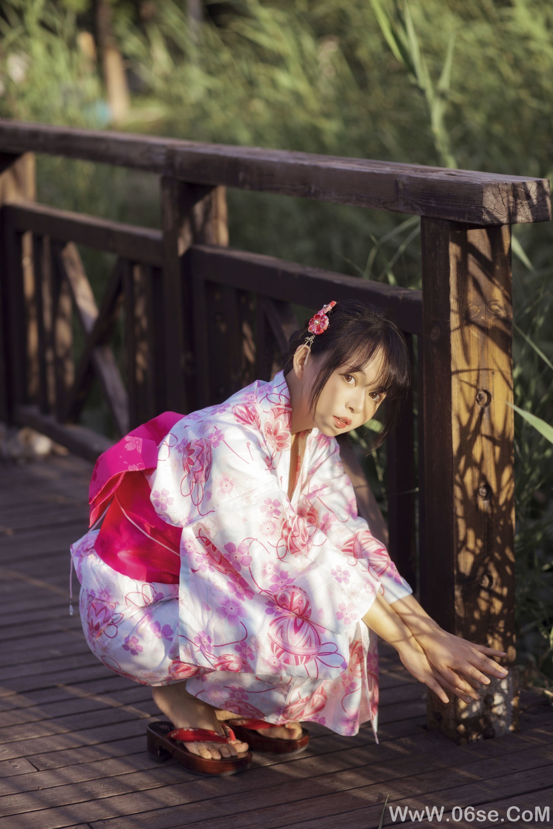 图片[9]-大眼萌妹黑猫猫OvO 和服超进化[14P]-六色网