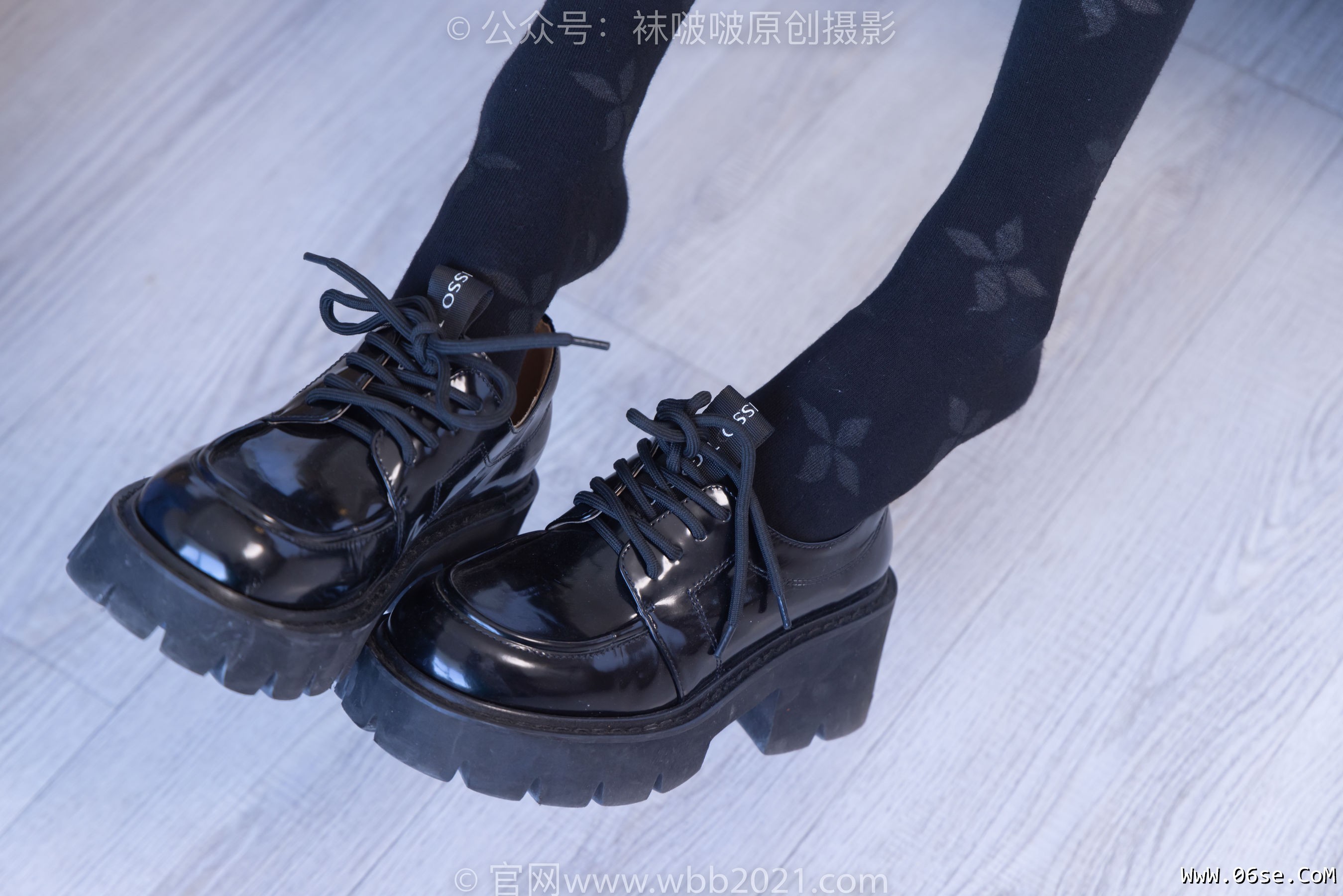 图片[72]-BoBoSocks袜啵啵 No.270 稚予 -高跟鞋、皮鞋、厚黑丝、黑色大腿棉袜[149P]-六色网