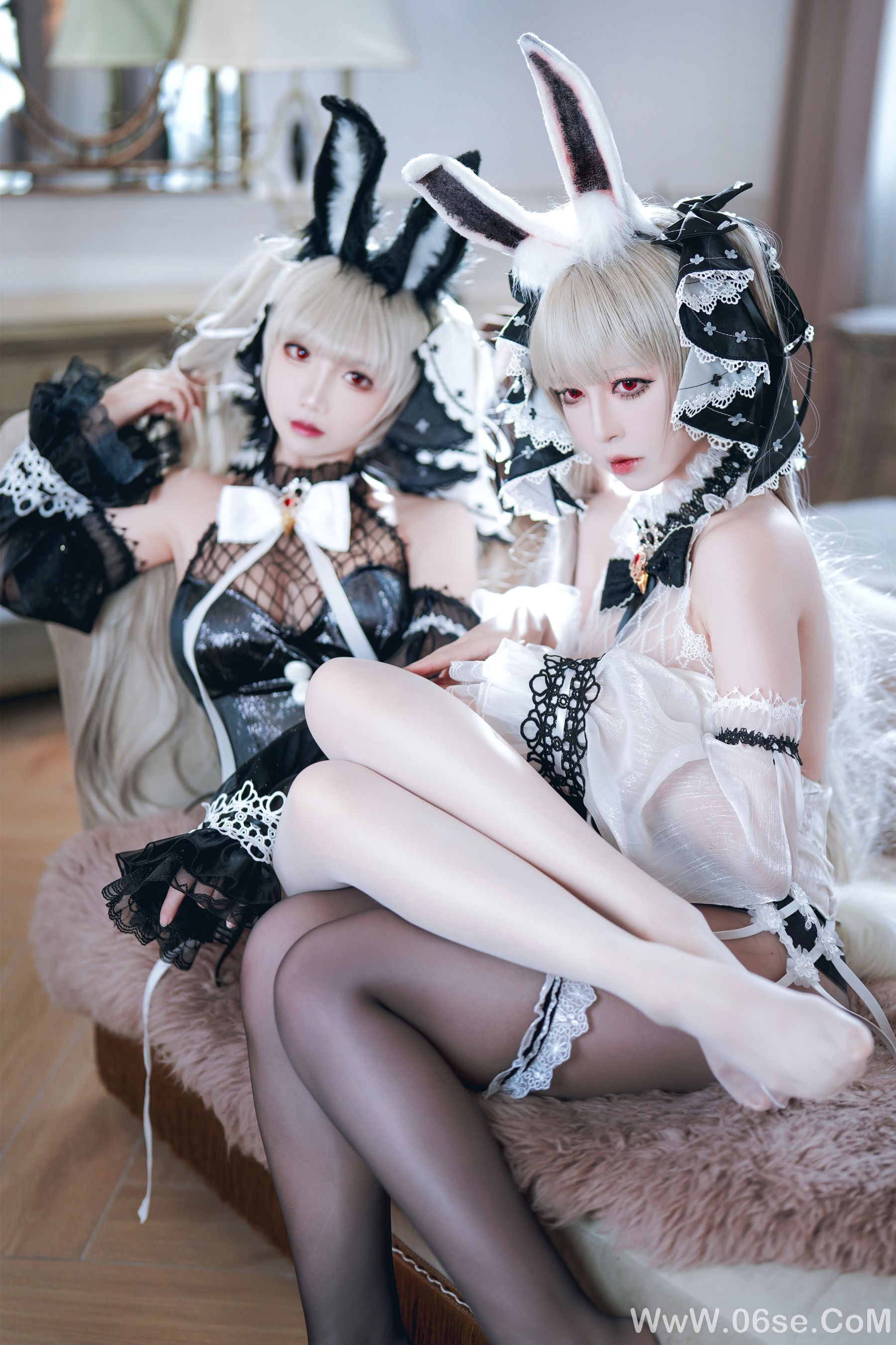 图片[5]-可爱人气Coser 面饼仙儿&半半子 – 碧蓝航线 可畏兔兔[57P]-六色网