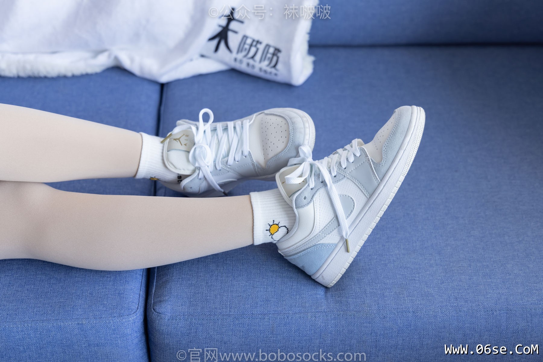 图片[7]-BoBoSocks袜啵啵 No.031 小奶熊-AJ板鞋、白棉袜、厚肉丝[148P]-六色网