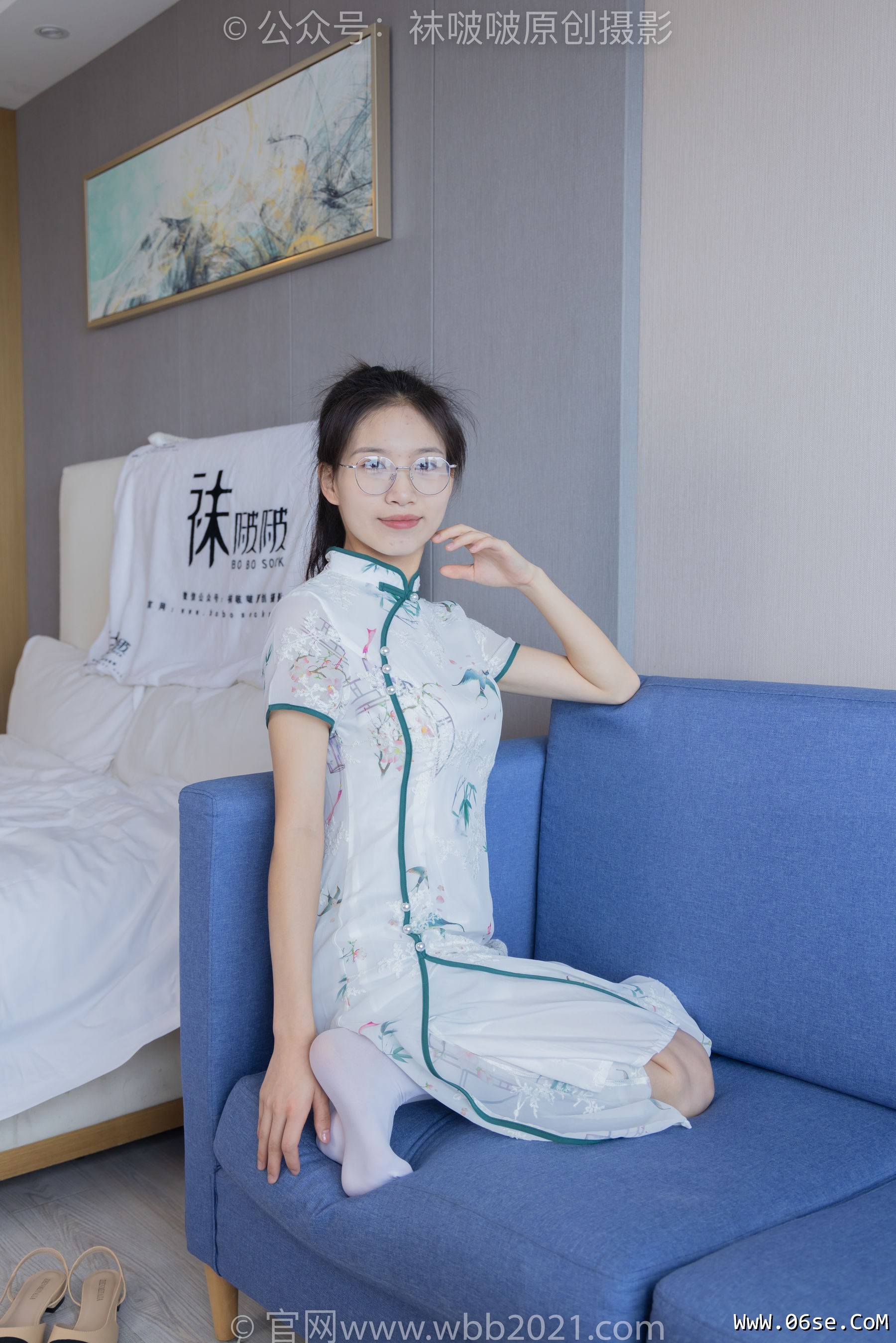 图片[82]-BoBoSocks袜啵啵 No.371 芝士 -平底鞋、高跟凉鞋、厚白丝小腿袜、短白丝[140P]-六色网