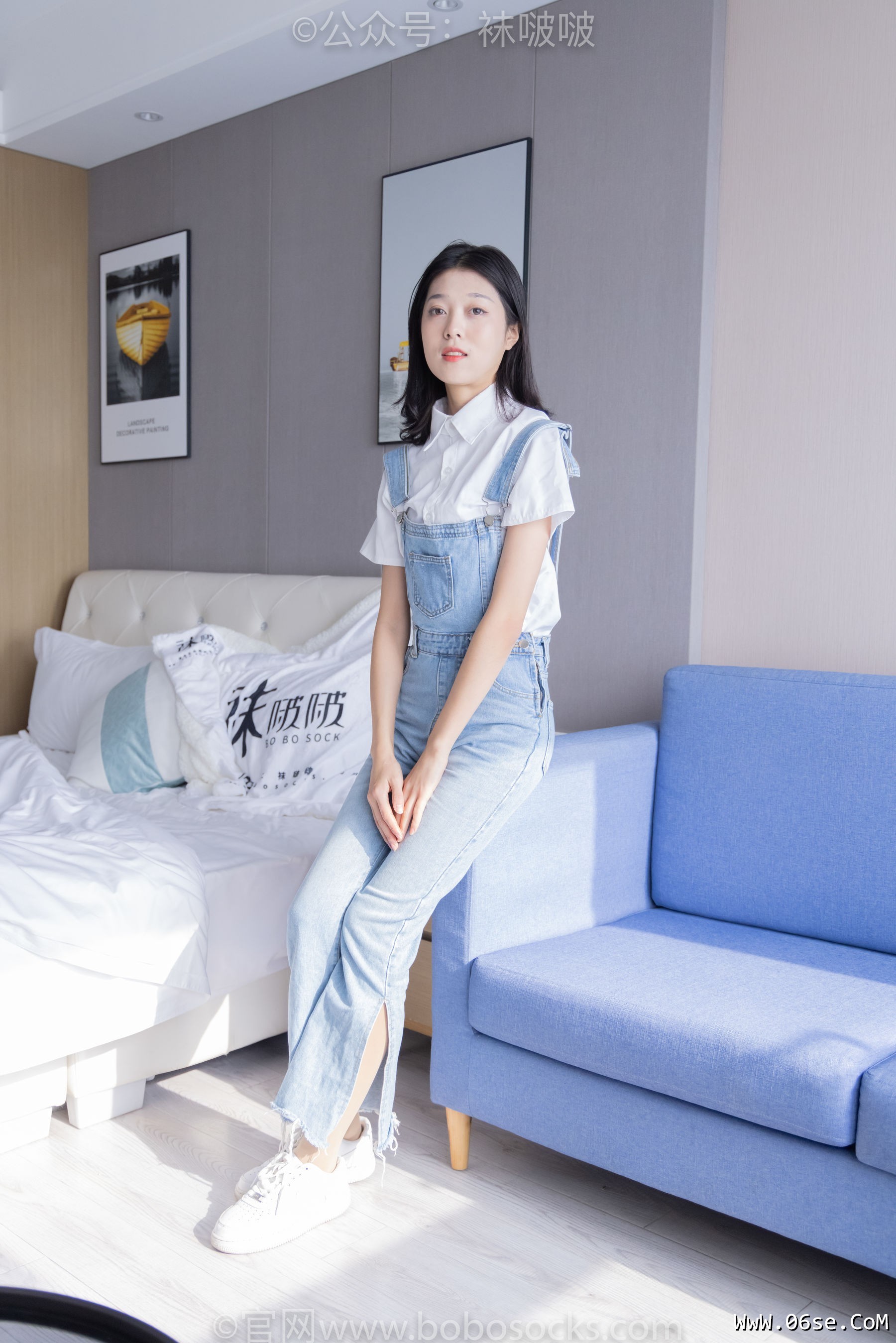 图片[128]-BoBoSocks袜啵啵 No.034 瑶瑶-空军一号板鞋、特旧厚肉丝[131P]-六色网