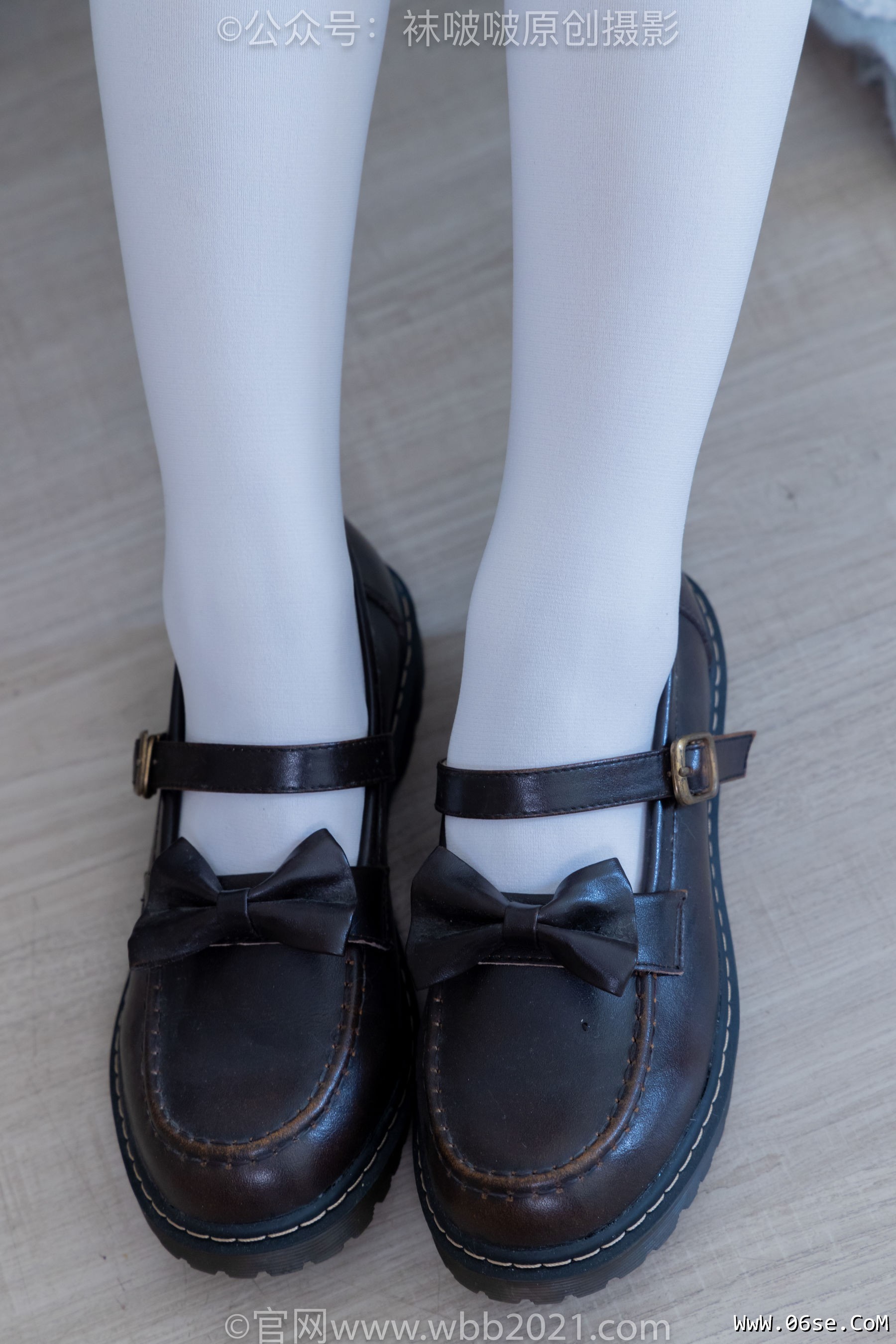 图片[60]-BoBoSocks袜啵啵 No.325 甜甜圈 -皮鞋、厚白丝[145P]-六色网