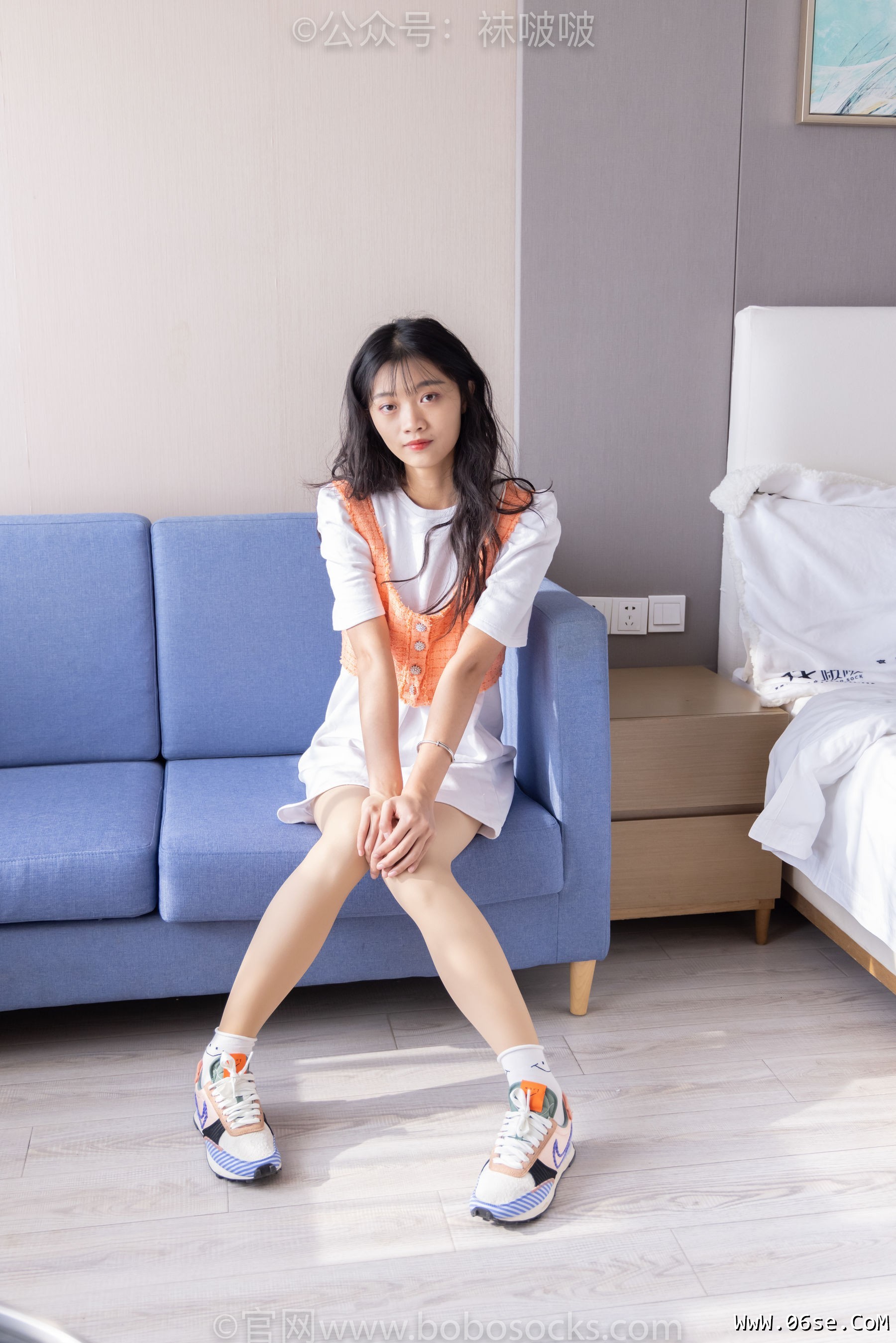 图片[13]-BoBoSocks袜啵啵 No.062 涵涵-运动鞋、白棉袜、厚肉丝[145P]-六色网