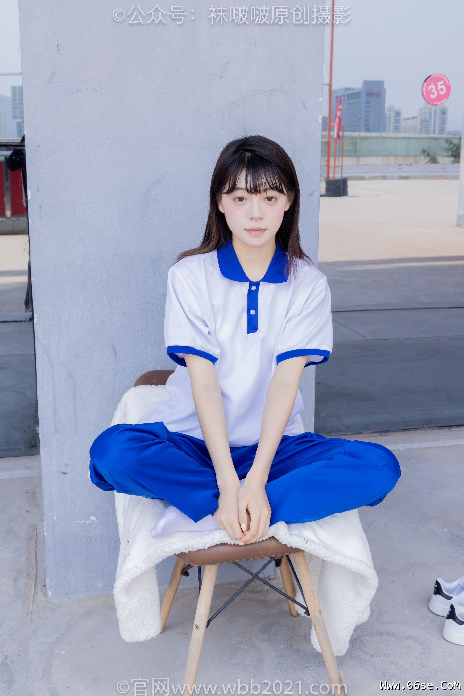 图片[114]-BoBoSocks袜啵啵 No.393 糯米 -板鞋、白棉袜、裸足、校服[150P]-六色网