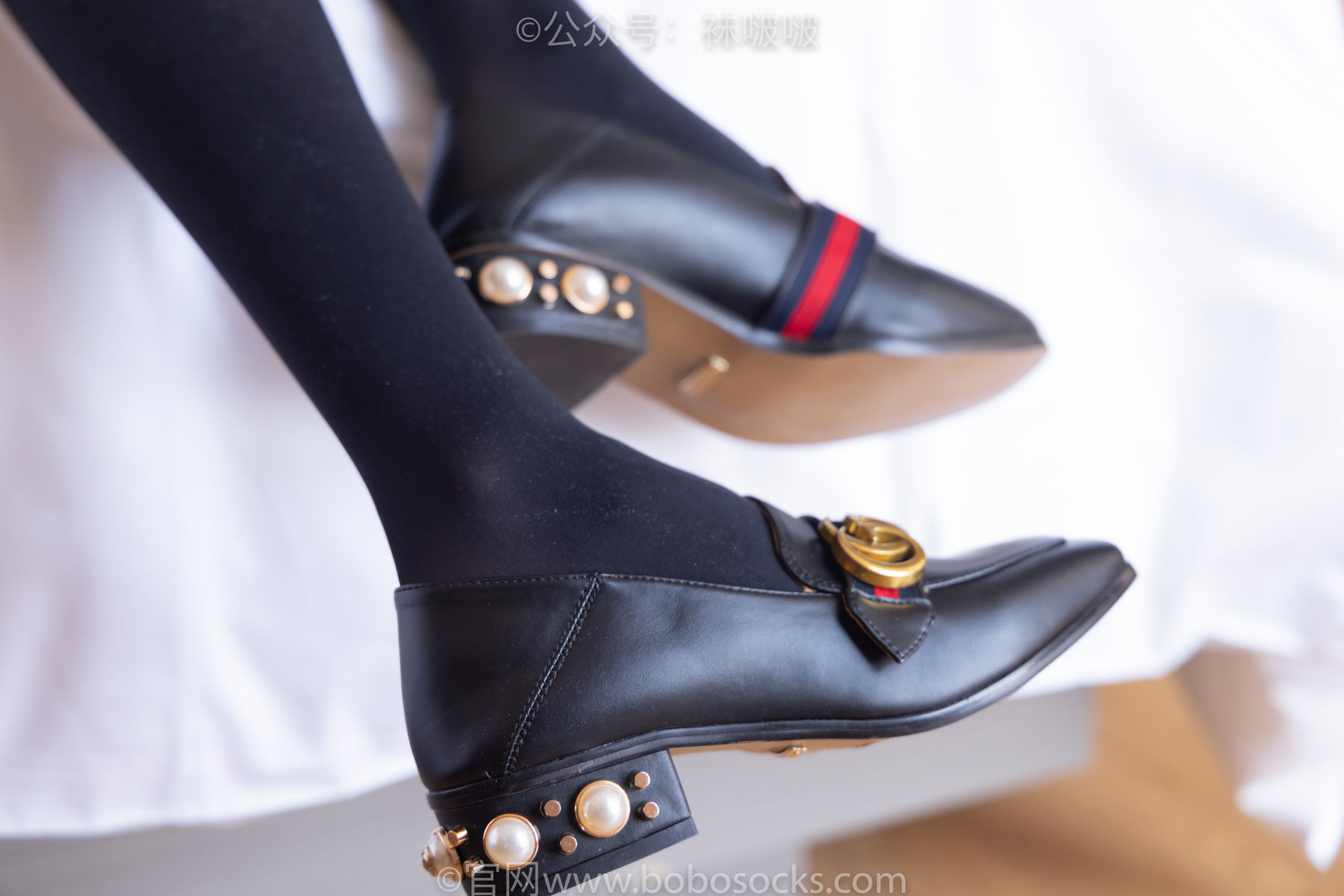 图片[23]-BoBoSocks袜啵啵 No.064 稚予-平底鞋、厚黑丝[137P]-六色网