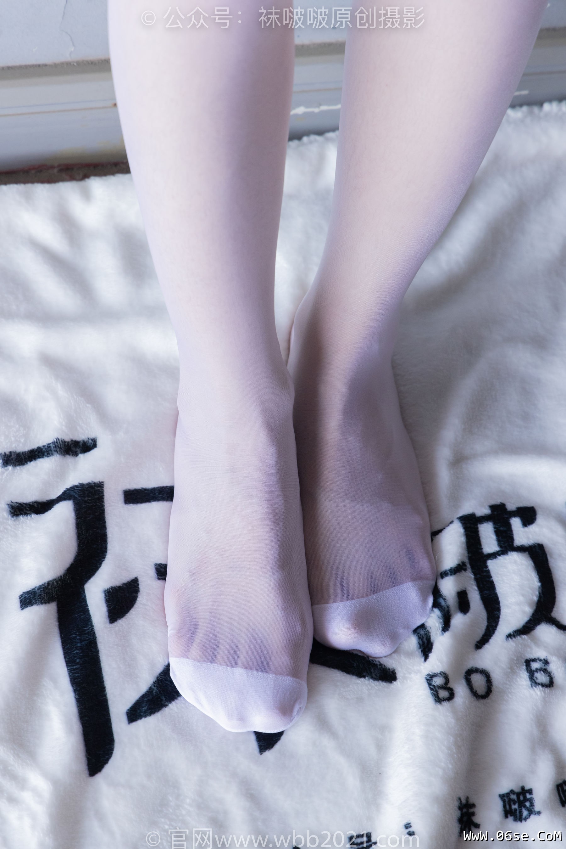 图片[109]-BoBoSocks袜啵啵 No.395 糯米 -板鞋、白丝[145P]-六色网