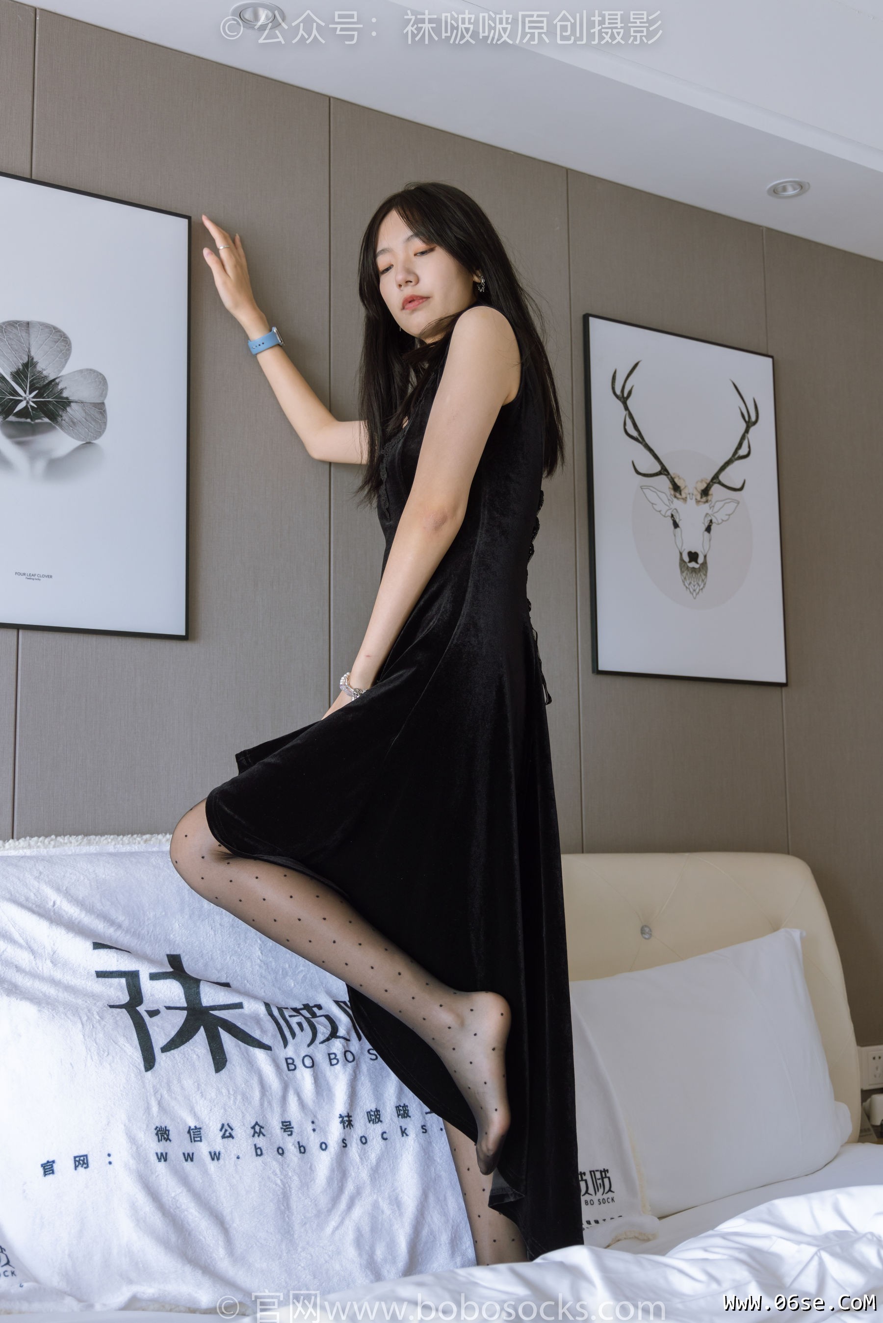 图片[27]-BoBoSocks袜啵啵 No.175 小甜豆-高跟鞋、黑丝 脚尖透明款[140P]-六色网