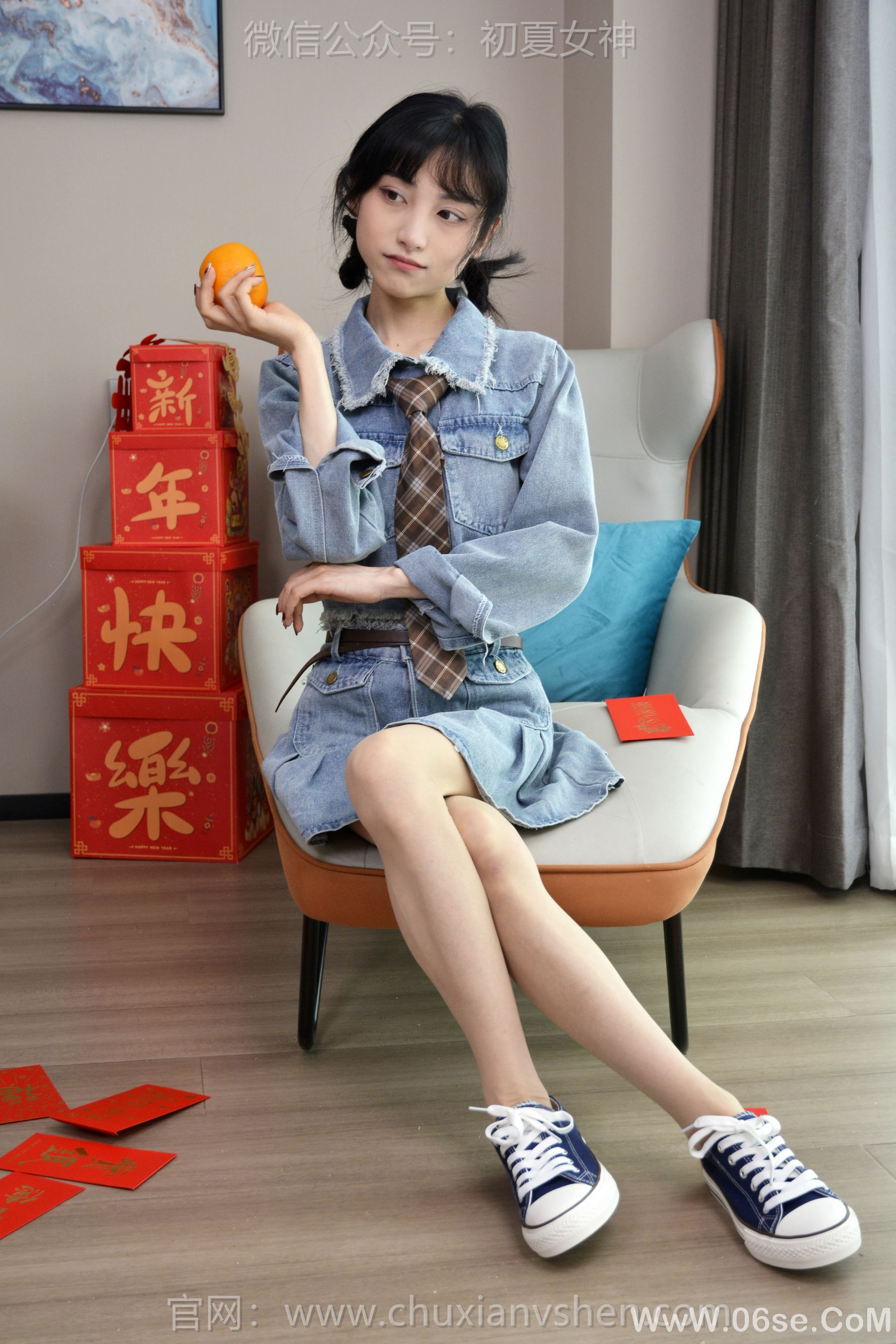 图片[116]-初夏女神 No.247 柒柒 浪漫牛仔[140P]-六色网