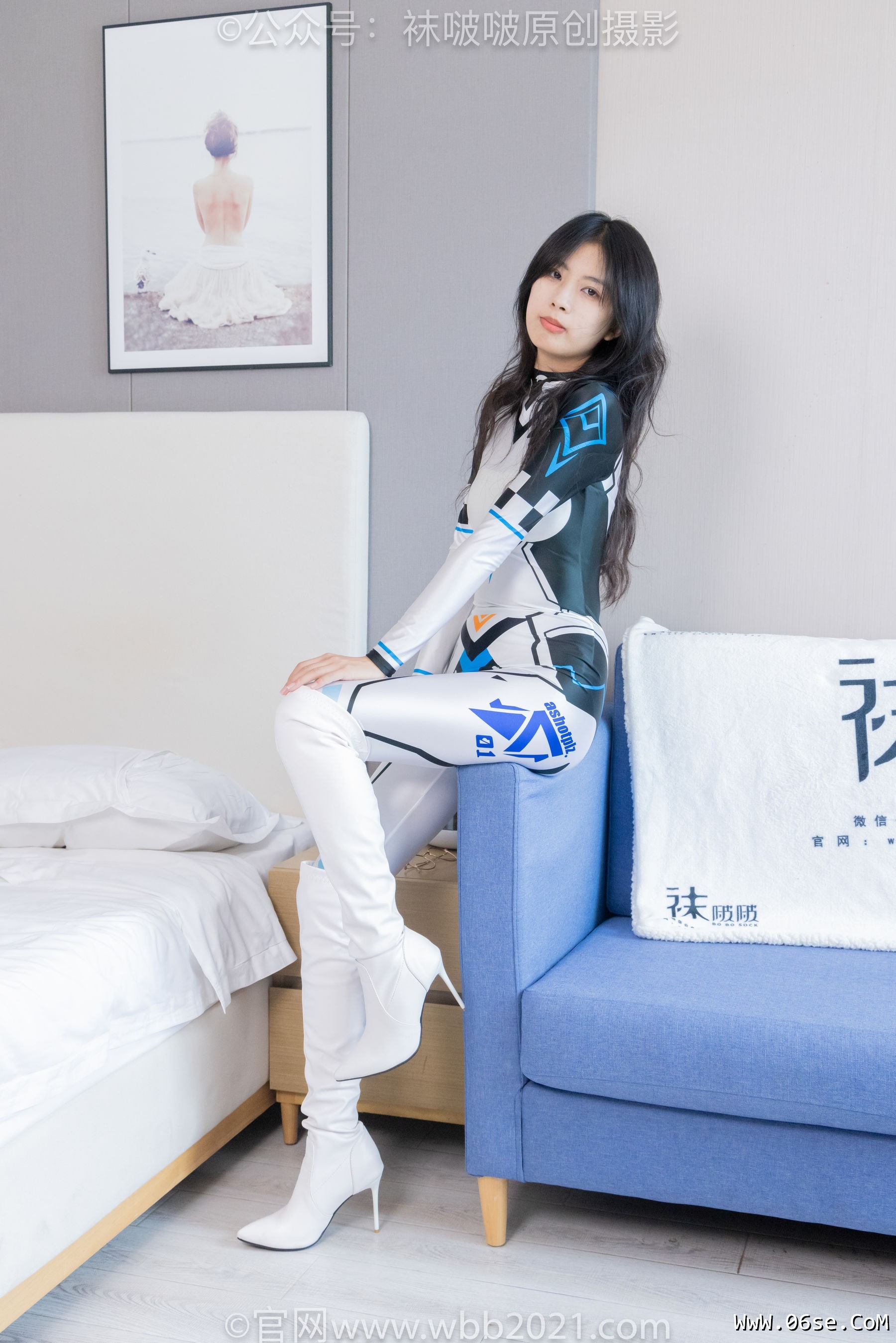 图片[2]-BoBoSocks袜啵啵 No.434 奶油 -cos服、两双靴子、薄肉丝、薄黑丝[155P]-六色网