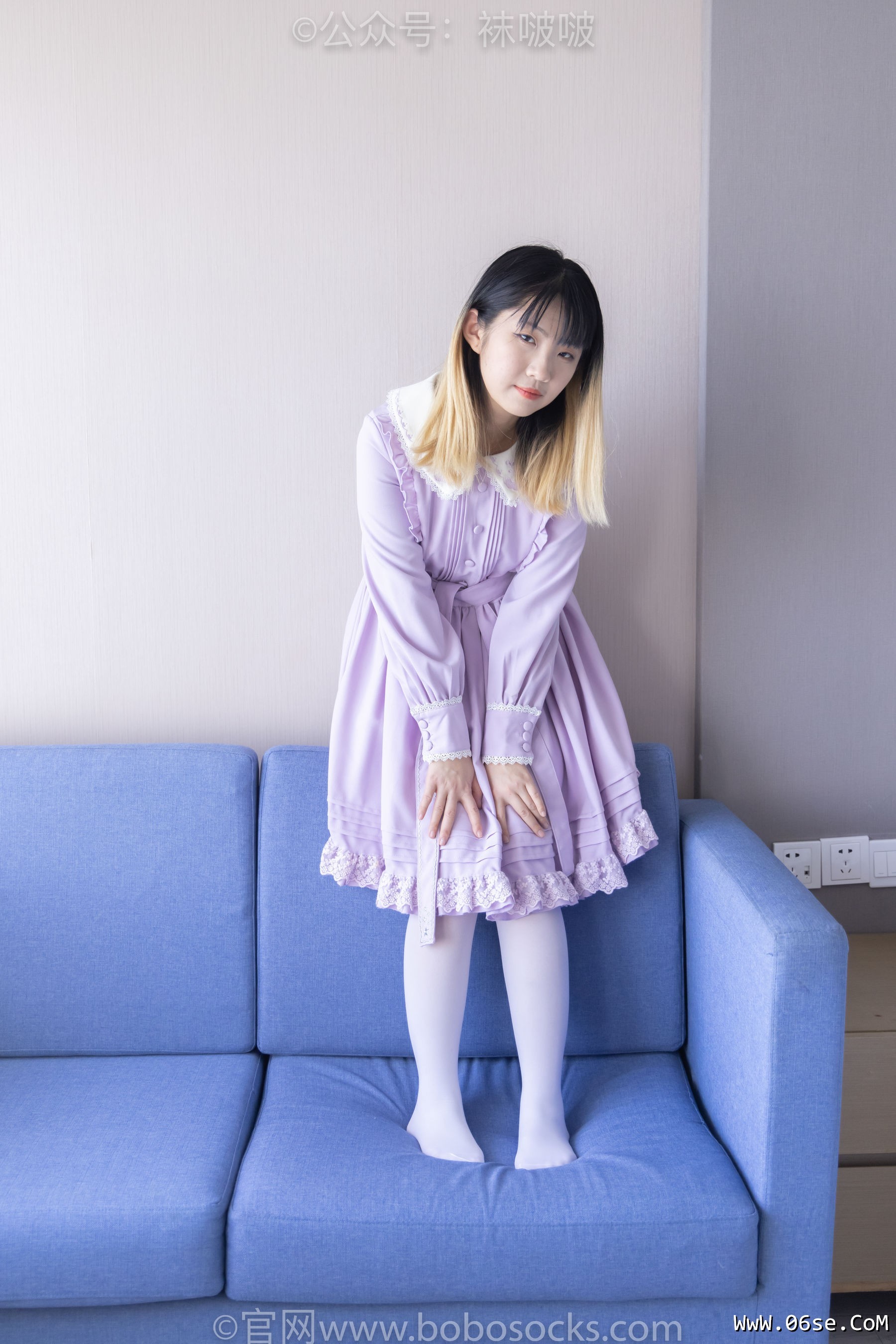图片[138]-BoBoSocks袜啵啵 No.079 砂糖-皮鞋、厚白丝[140P]-六色网