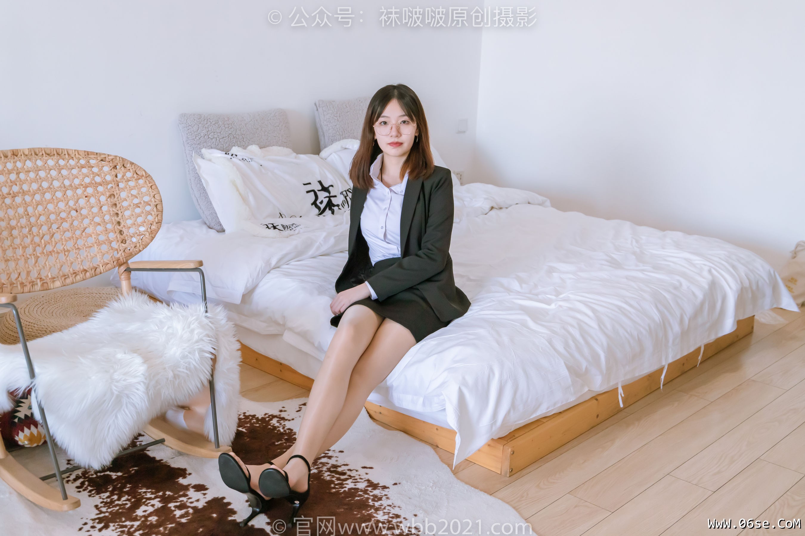 图片[97]-BoBoSocks袜啵啵 No.267 小甜豆 -高跟鞋、油亮肉丝、ol制服[129P]-六色网