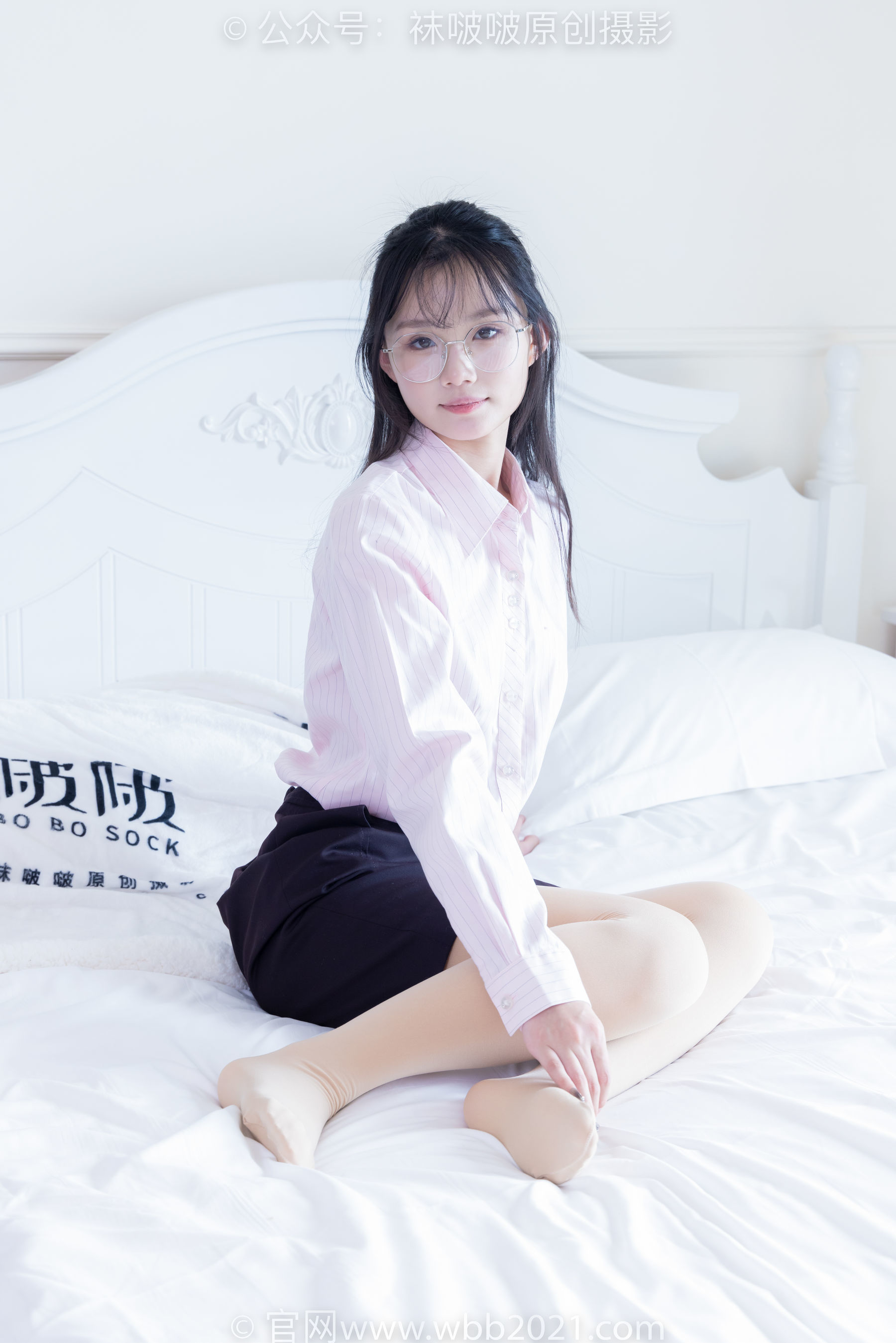 图片[200]-BoBoSocks袜啵啵 No.362 甜甜圈 -两双皮鞋、厚肉丝、厚黑丝、ol制服[230P]-六色网