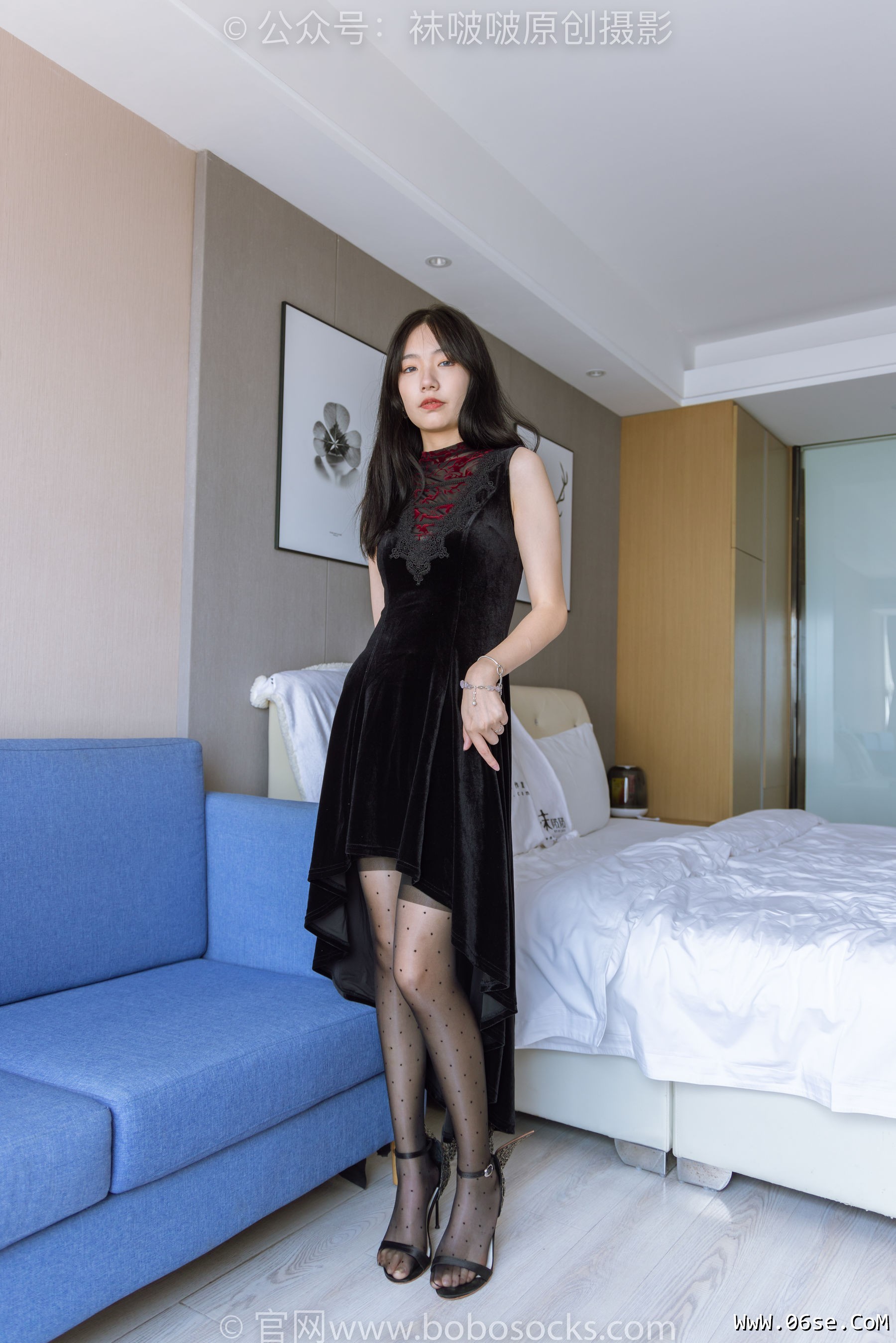 图片[58]-BoBoSocks袜啵啵 No.175 小甜豆-高跟鞋、黑丝 脚尖透明款[140P]-六色网