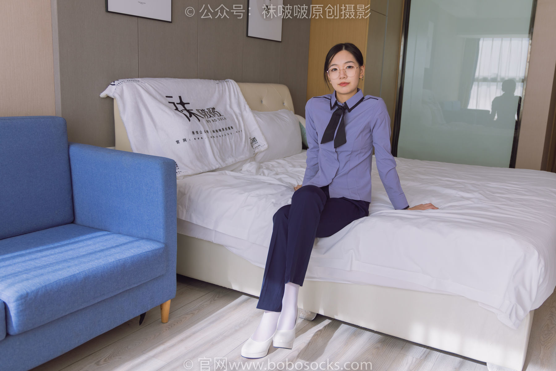 图片[49]-BoBoSocks袜啵啵 No.178 小甜豆-高跟鞋、厚白丝、ol风裤里丝[140P]-六色网