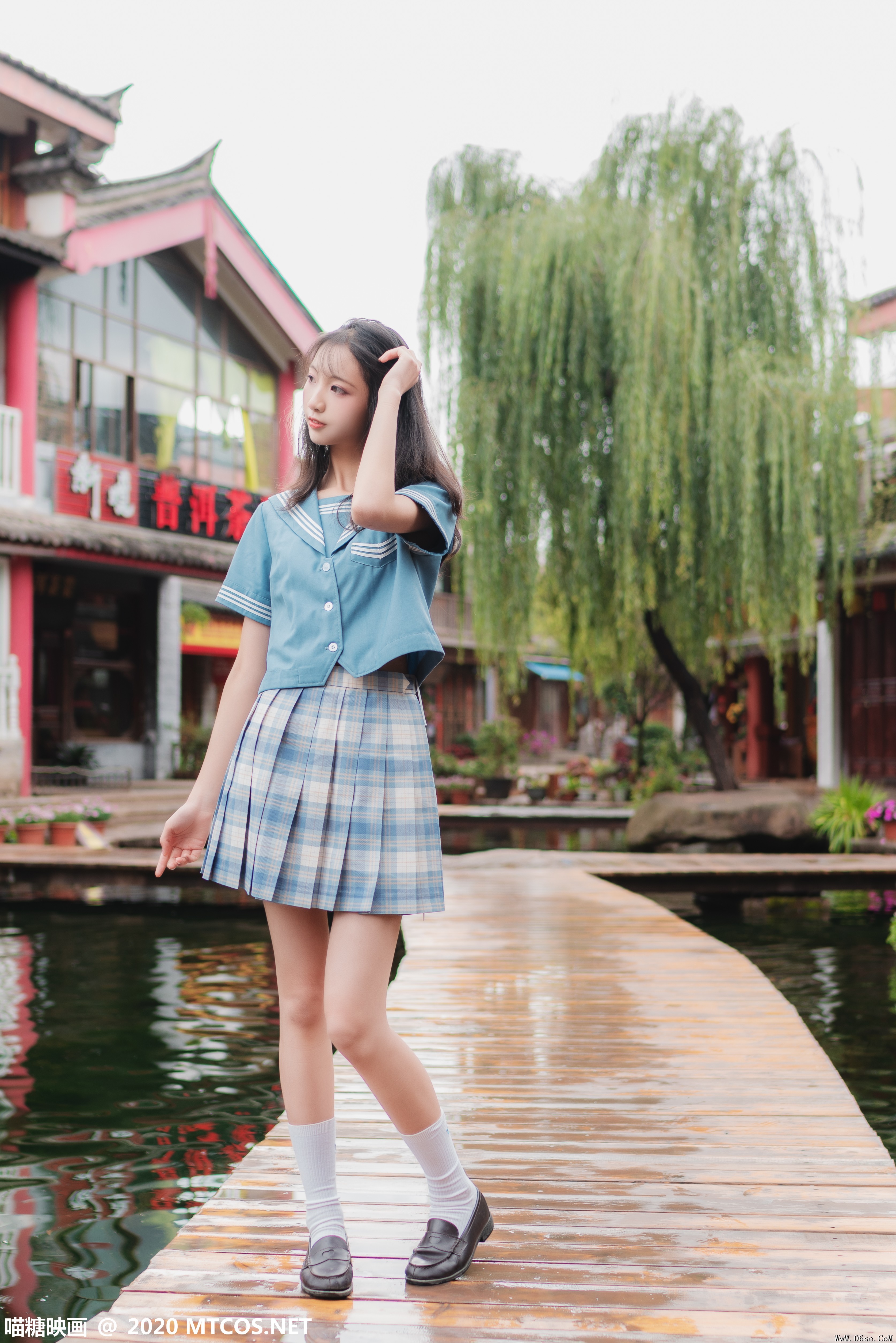 图片[3]-喵糖映画 VOL.257 夏日制服 [32P-398MB]-六色网