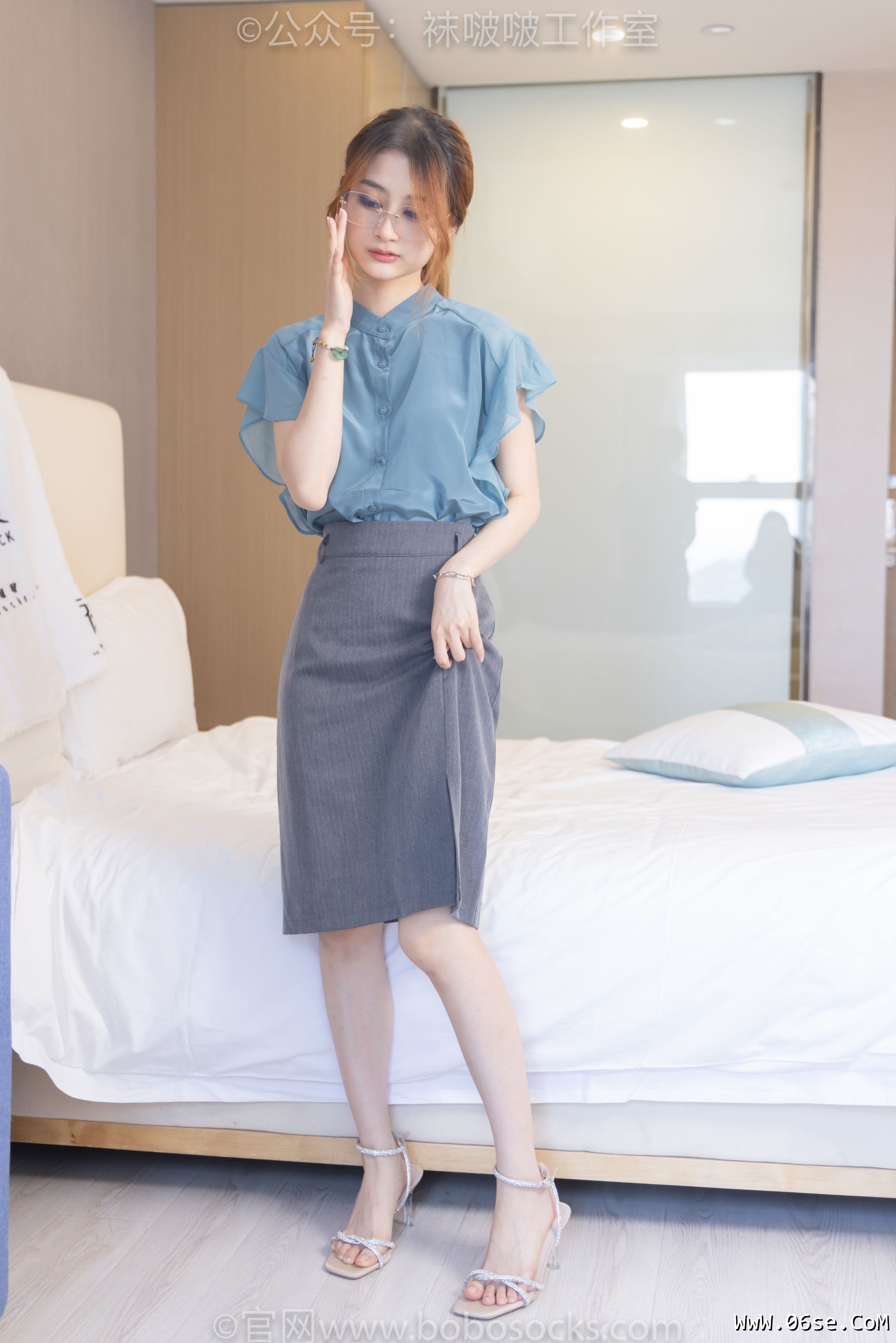 图片[26]-BoBoSocks袜啵啵 No.092 苏苏-高跟鞋、高跟凉鞋、肉丝、裸足[140P]-六色网