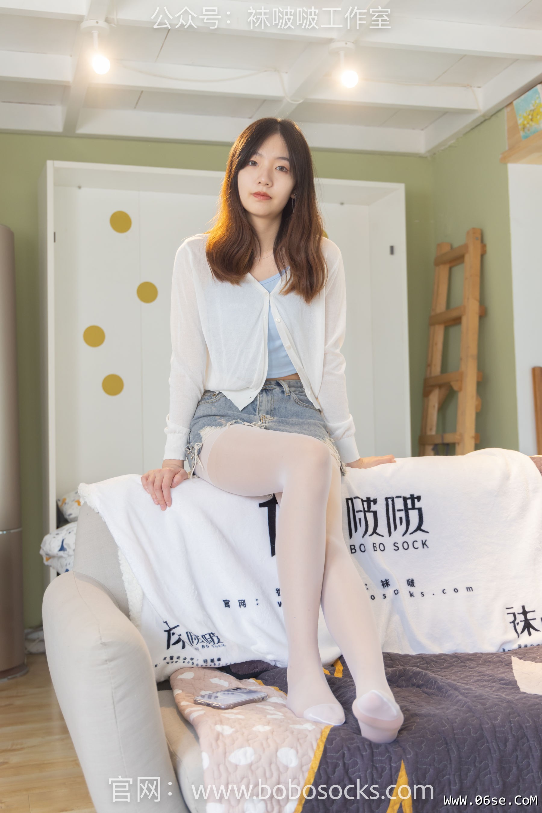 图片[46]-BoBoSocks袜啵啵 No.102 小甜豆-板鞋、白丝[140P]-六色网