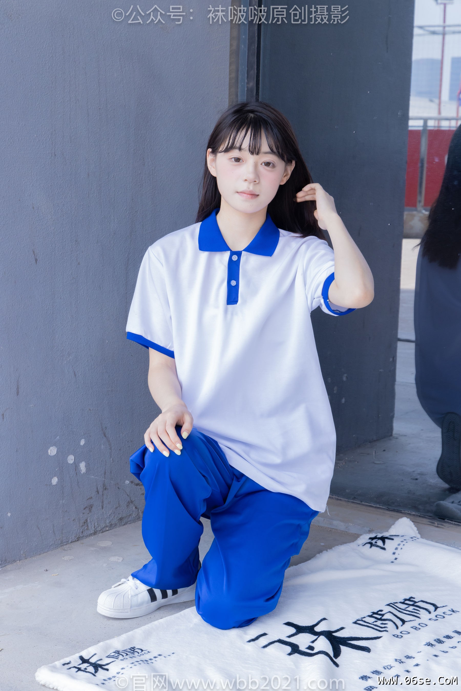 图片[70]-BoBoSocks袜啵啵 No.393 糯米 -板鞋、白棉袜、裸足、校服[150P]-六色网