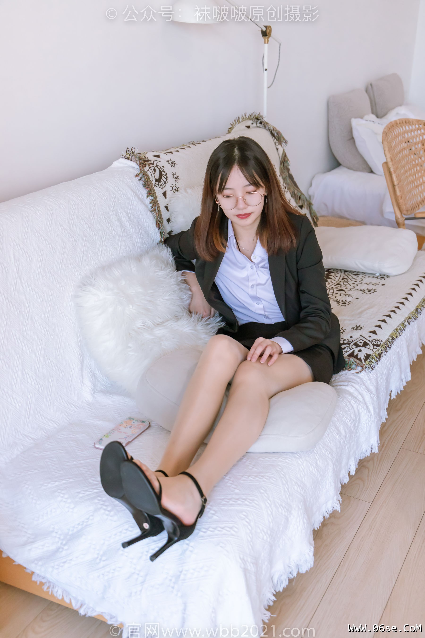 图片[55]-BoBoSocks袜啵啵 No.267 小甜豆 -高跟鞋、油亮肉丝、ol制服[129P]-六色网