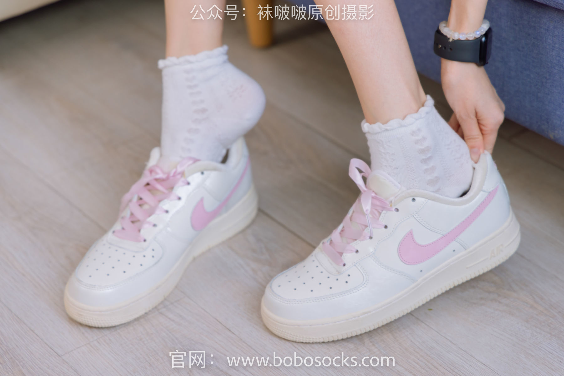 图片[49]-BoBoSocks袜啵啵 No.147 稚予-空军一号板鞋、白棉袜、体操服[139P]-六色网