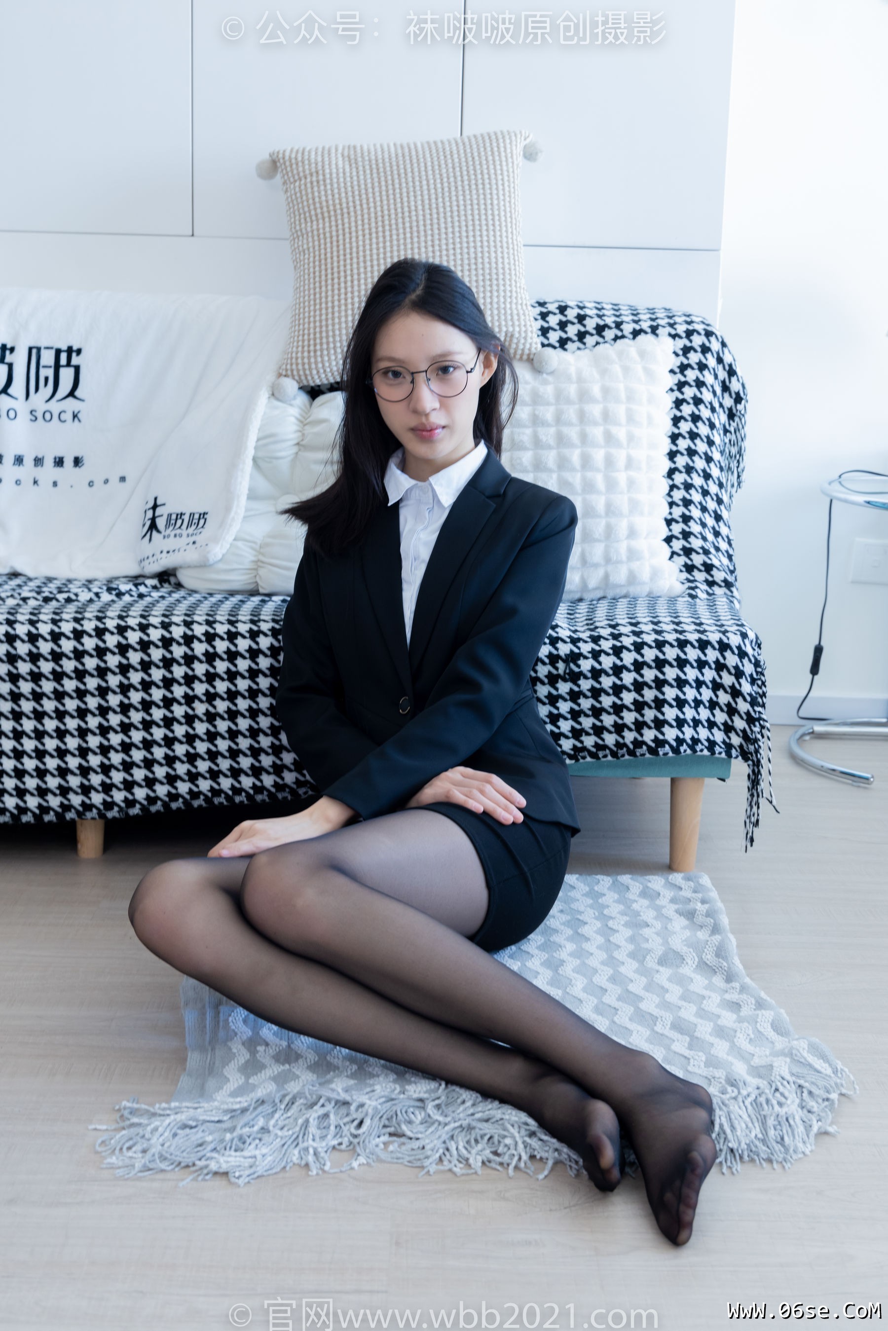 图片[85]-BoBoSocks袜啵啵 No.327 雪糕 -高跟鞋、黑丝、ol风[140P]-六色网