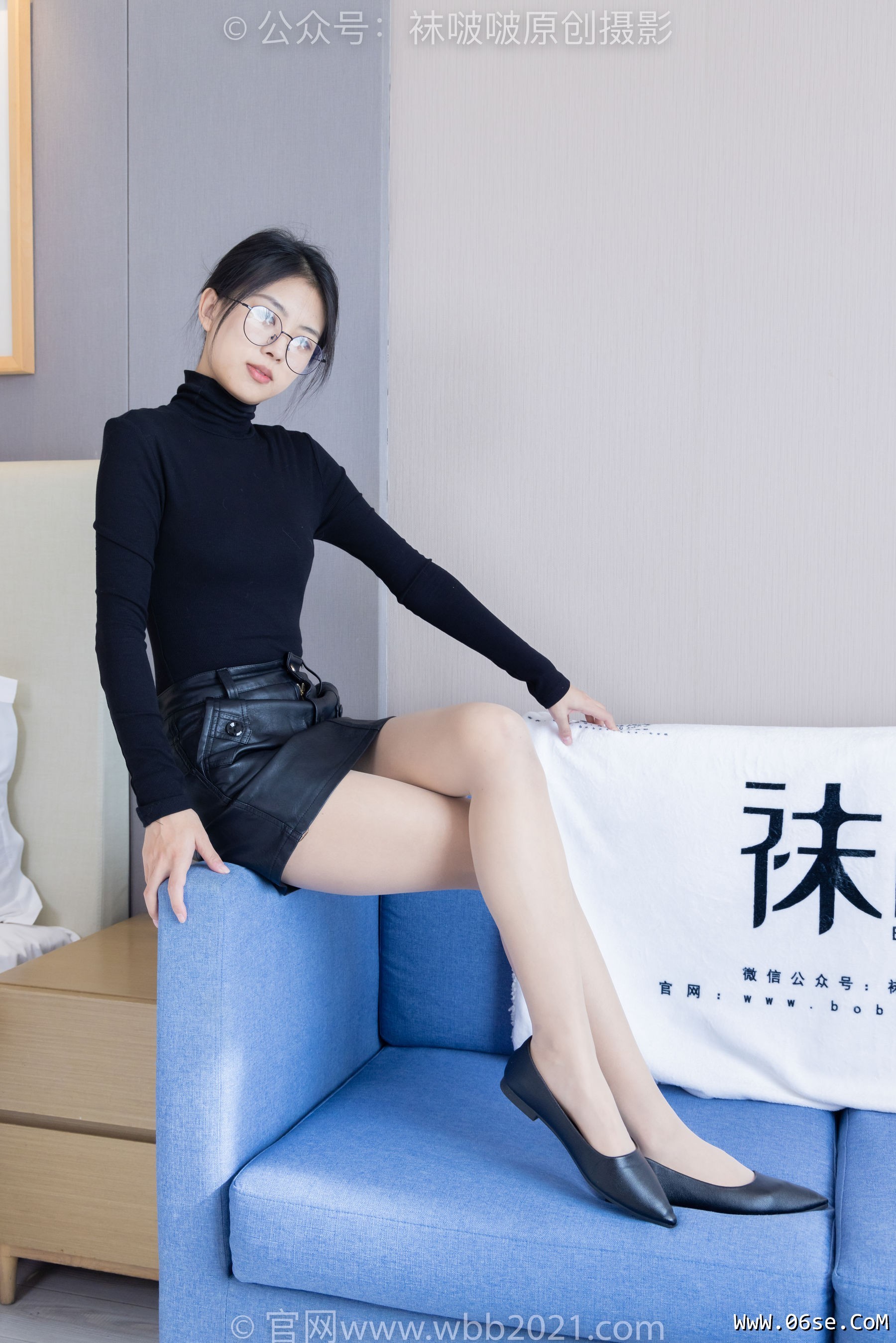 图片[55]-BoBoSocks袜啵啵 No.342 奶油 -平底鞋、肉丝、老头乐挠脚心剧情[140P]-六色网
