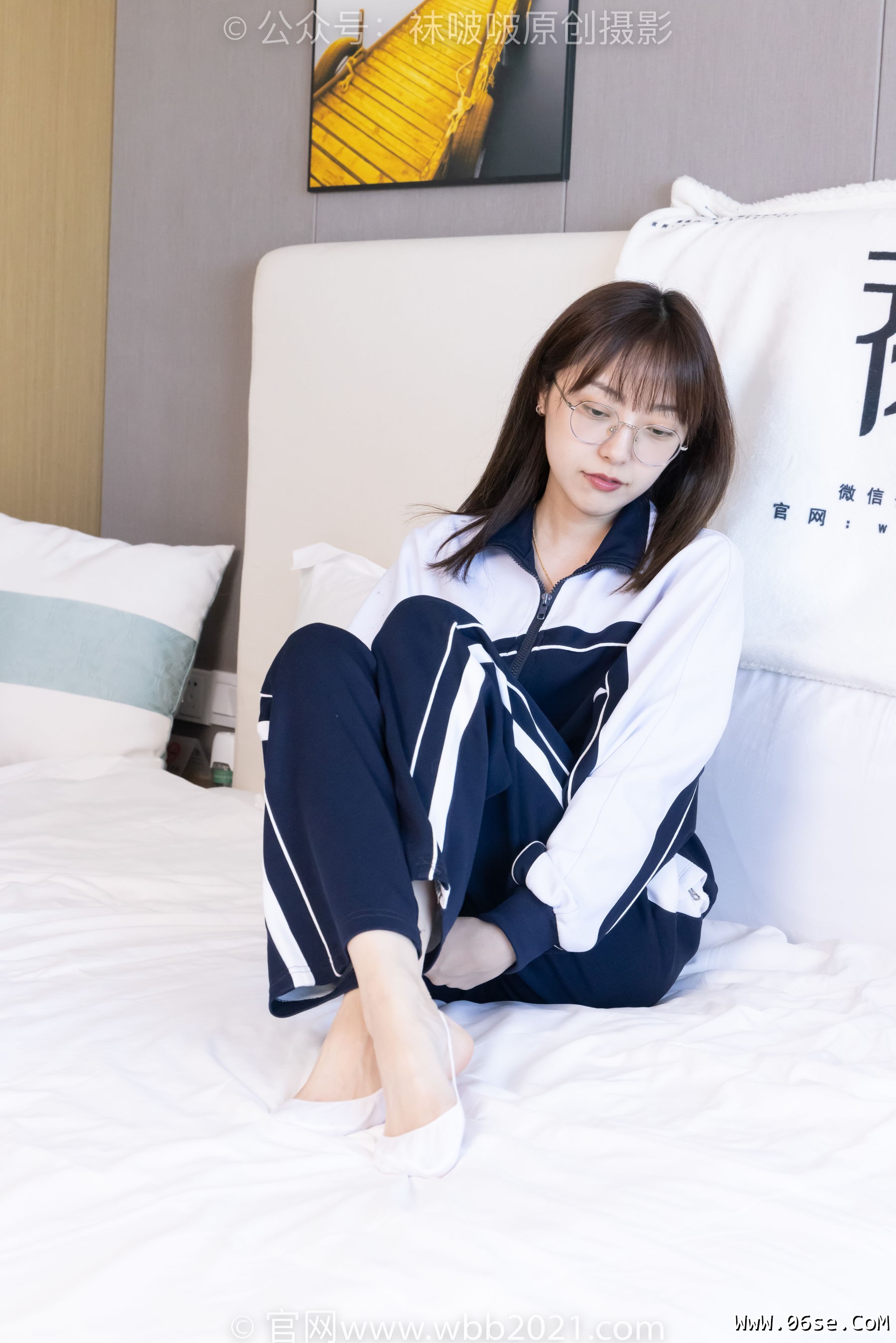 图片[92]-BoBoSocks袜啵啵 No.398 稚予 -板鞋、白船袜、裸足、裸足[150P]-六色网