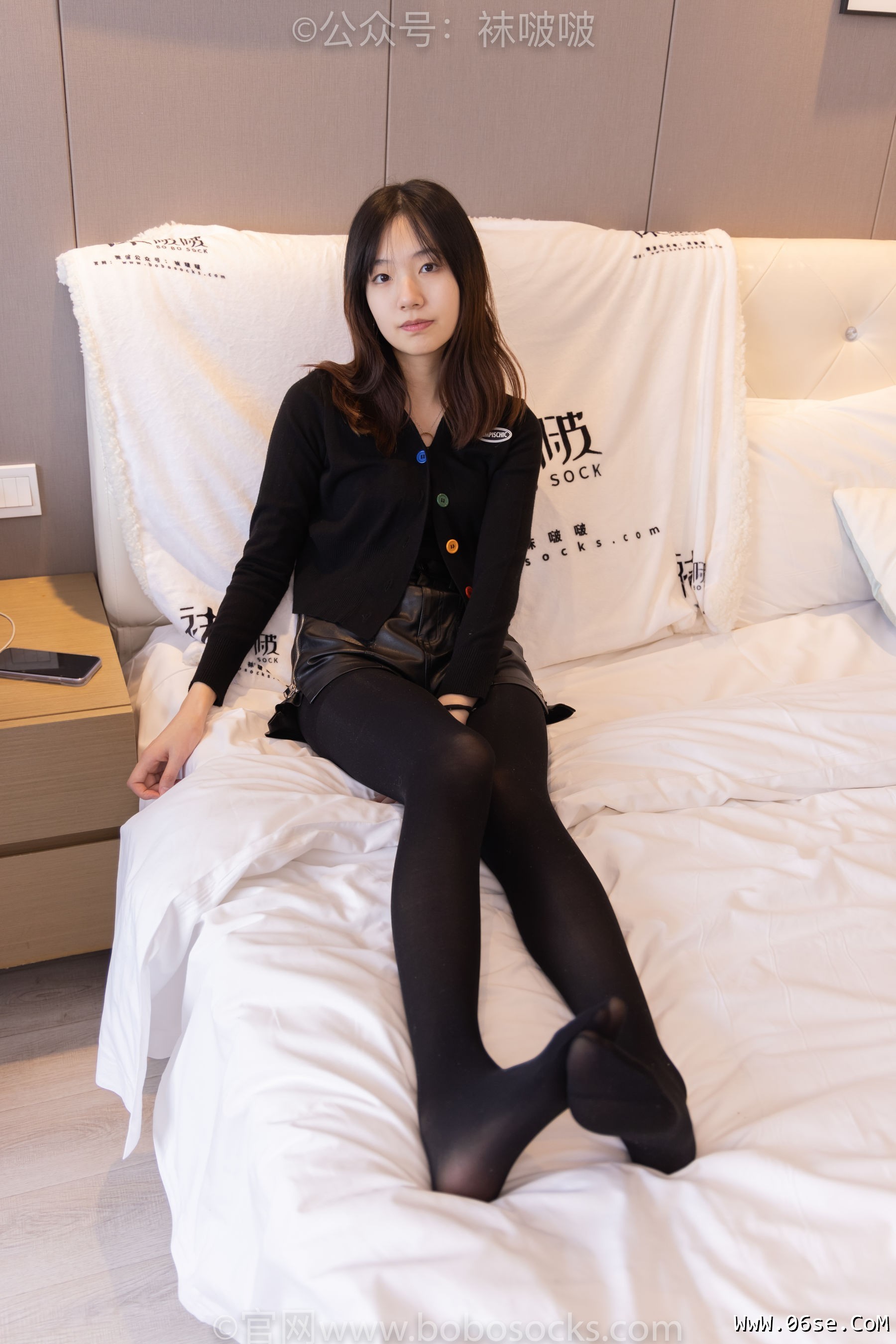 图片[50]-BoBoSocks袜啵啵 No.072 小甜豆-两双长靴、厚黑丝、厚肉丝[144P]-六色网