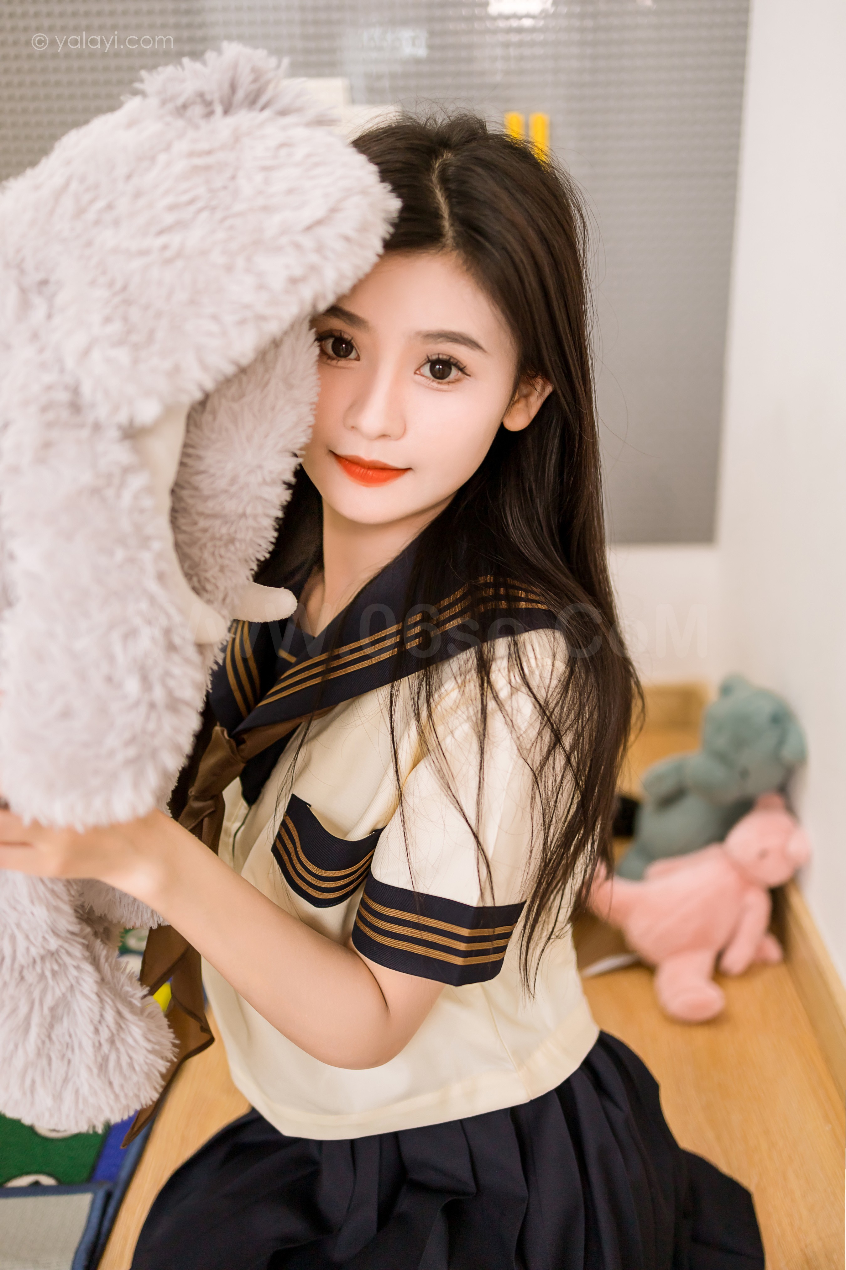 图片[16]-雅拉伊 – 若婷《今天就穿jk吧》[41P]-六色网