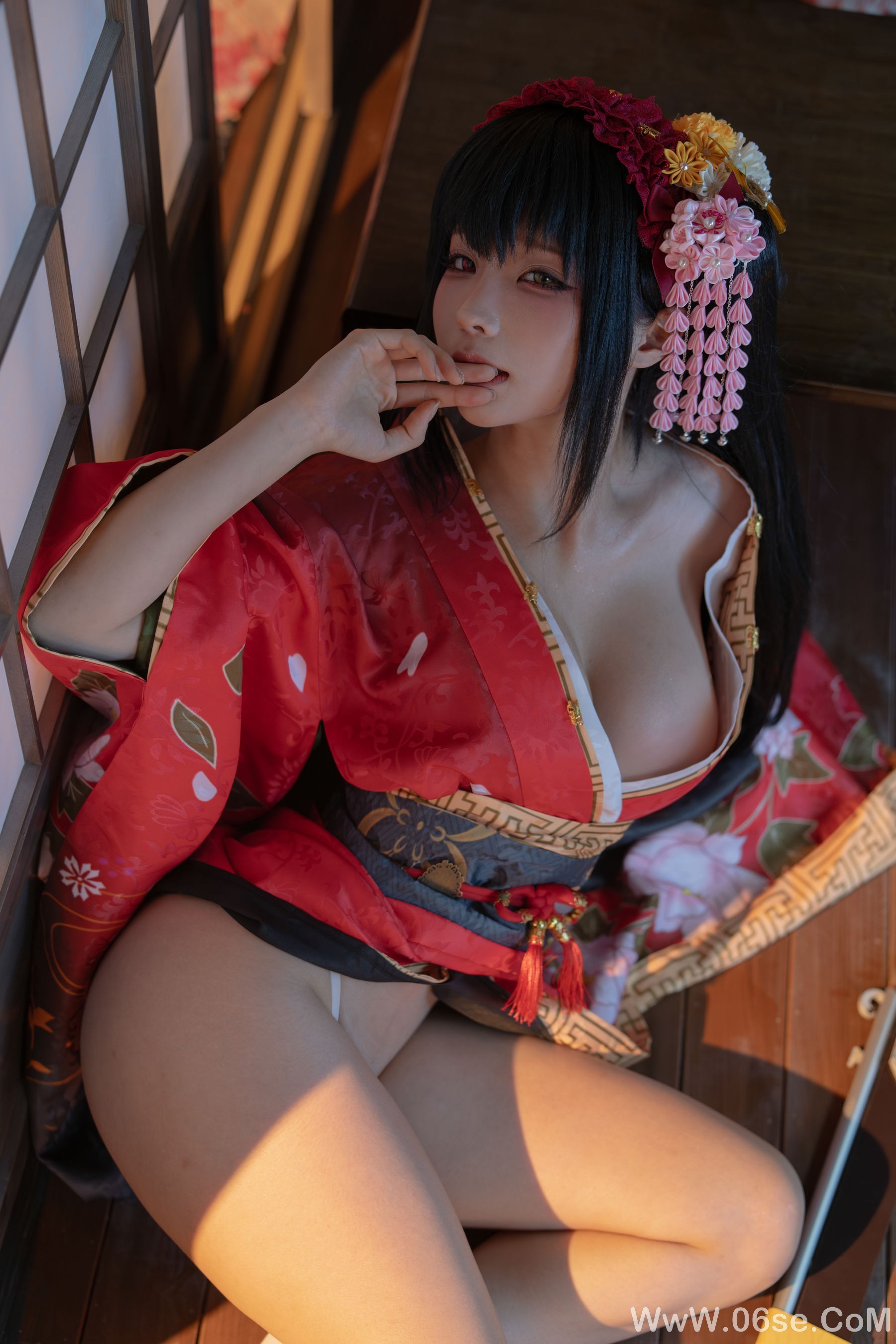 图片[15]-动漫博主蠢沫沫 – 狂三和服[147P]-六色网