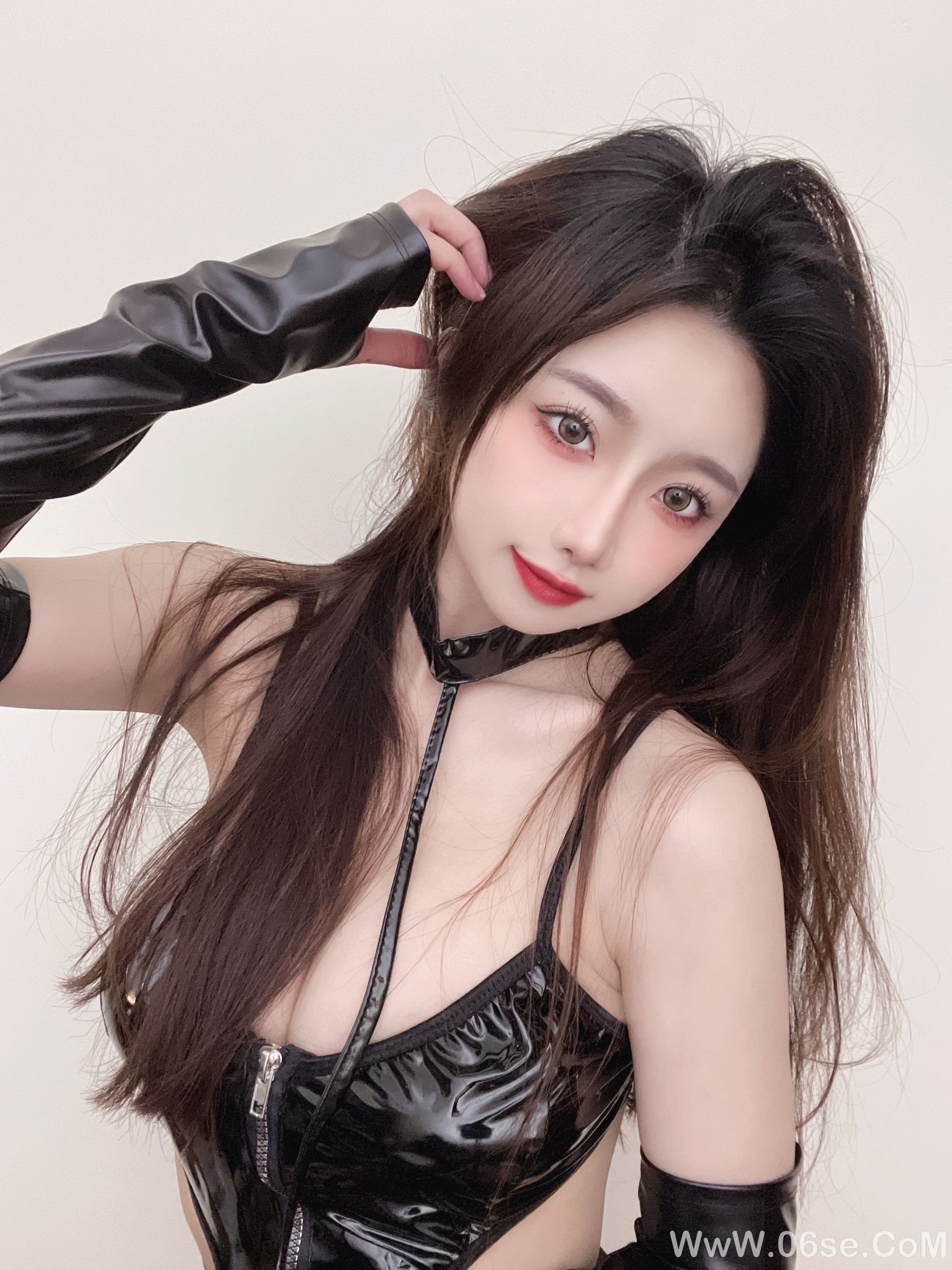 图片[34]-白嫩美少女 鬼畜瑶 – 黑色绑带[40P]-六色网