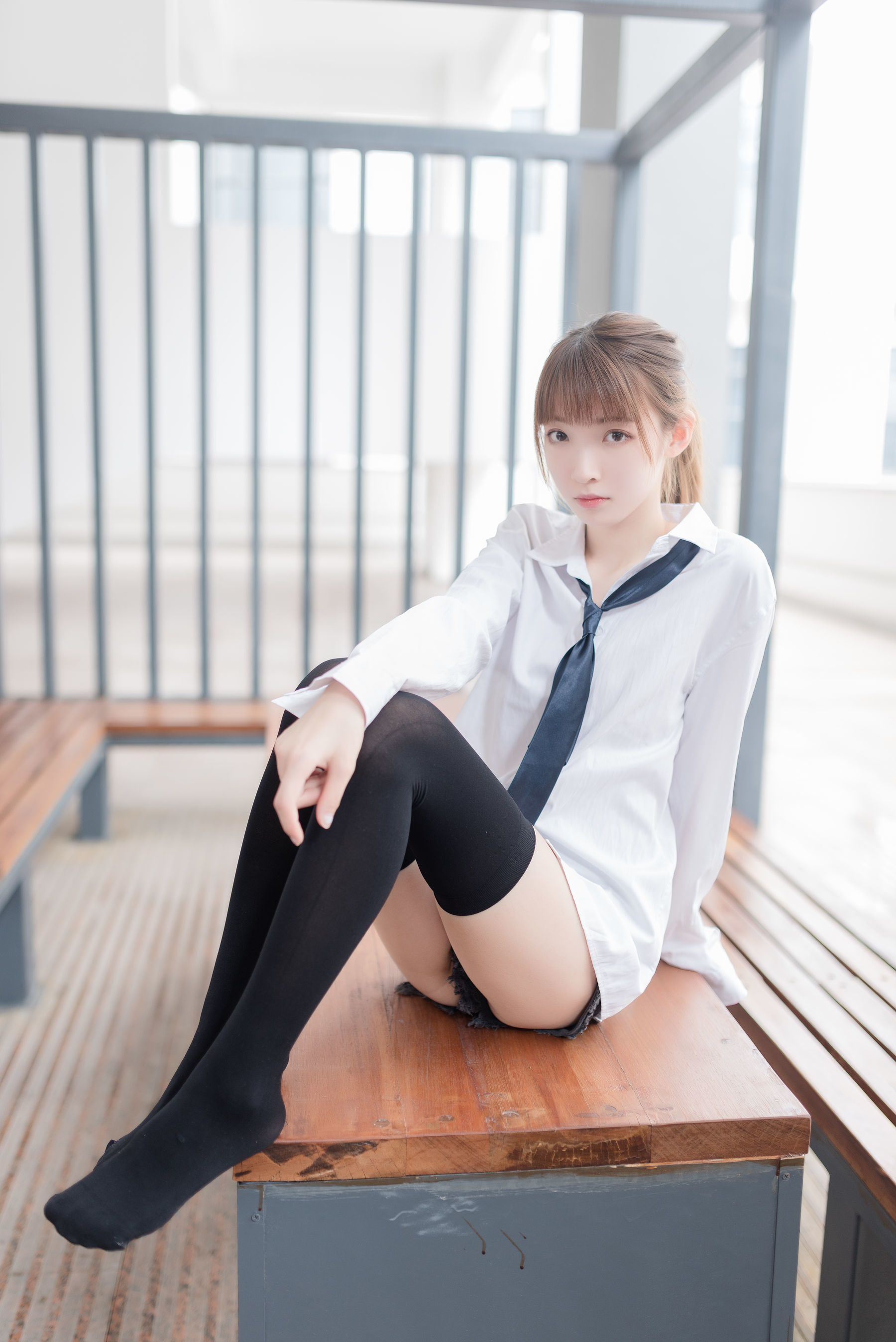 图片[13]-喵糖映画 VOL.431 热裤女孩 [49P]-六色网
