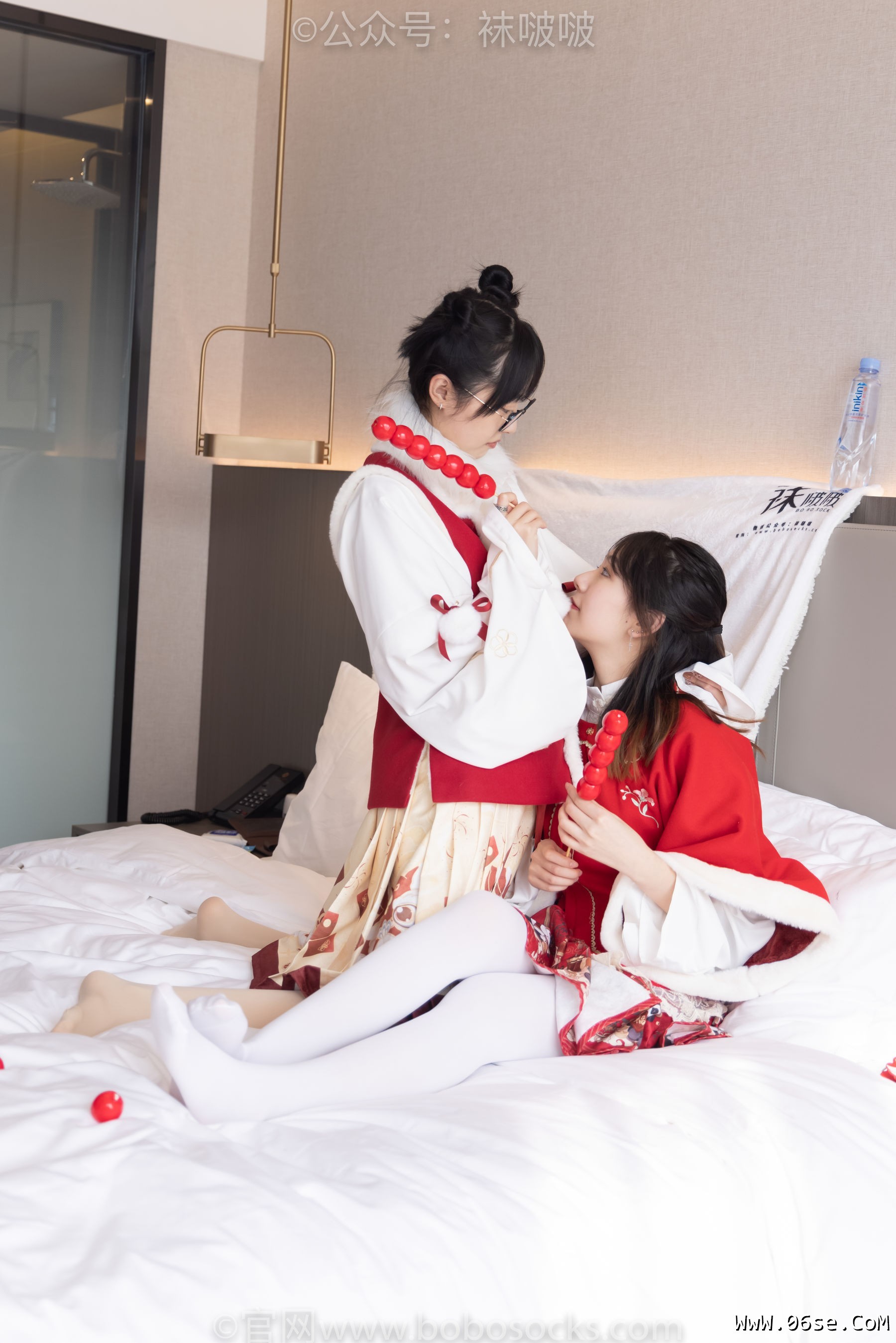 图片[58]-BoBoSocks袜啵啵 No.054 小甜豆与稚予-给大家拜年啦[139P]-六色网