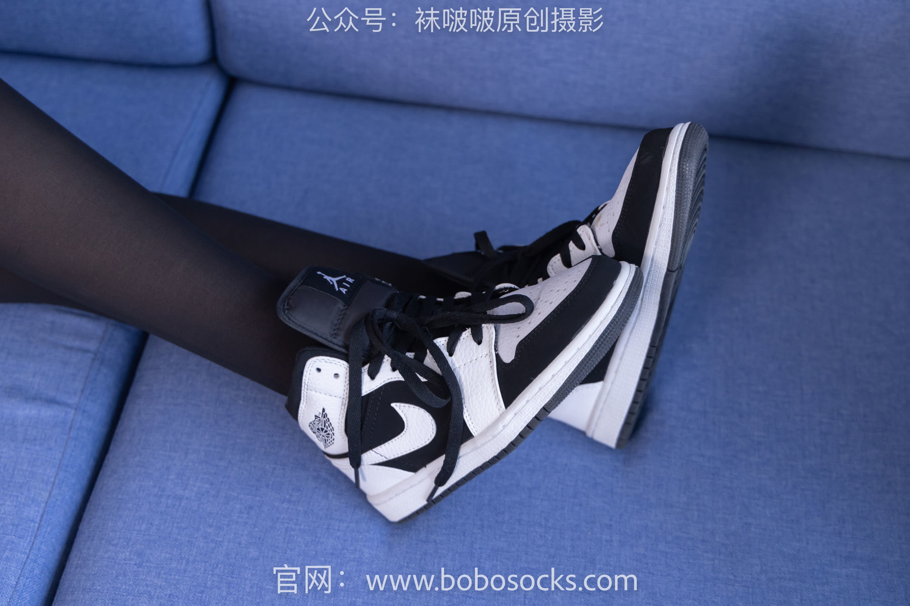 图片[53]-BoBoSocks袜啵啵 No.132 小甜豆-aj1板鞋、蓝色短靴、厚黑丝、厚红丝[145P]-六色网