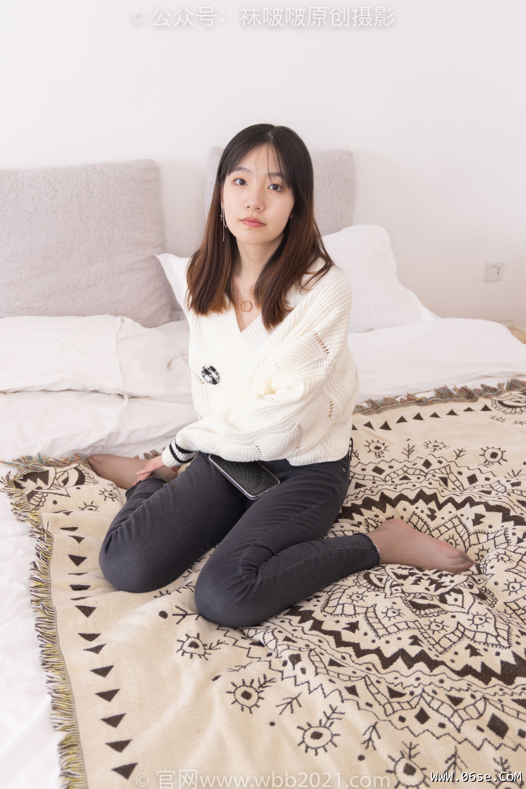图片[48]-BoBoSocks袜啵啵 No.326 小甜豆 -长靴、油亮灰丝、裤里丝[155P]-六色网