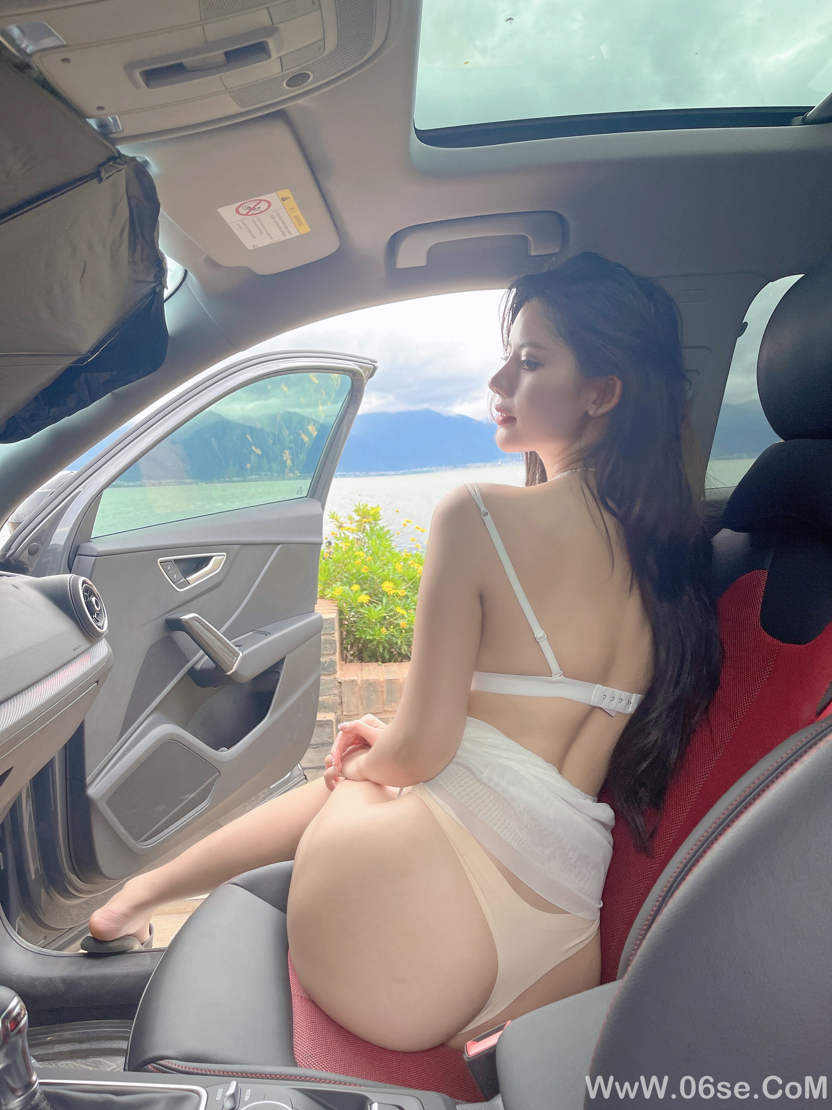 图片[20]-就是阿朱啊 – NO.048 撩开裙子[32P]-六色网