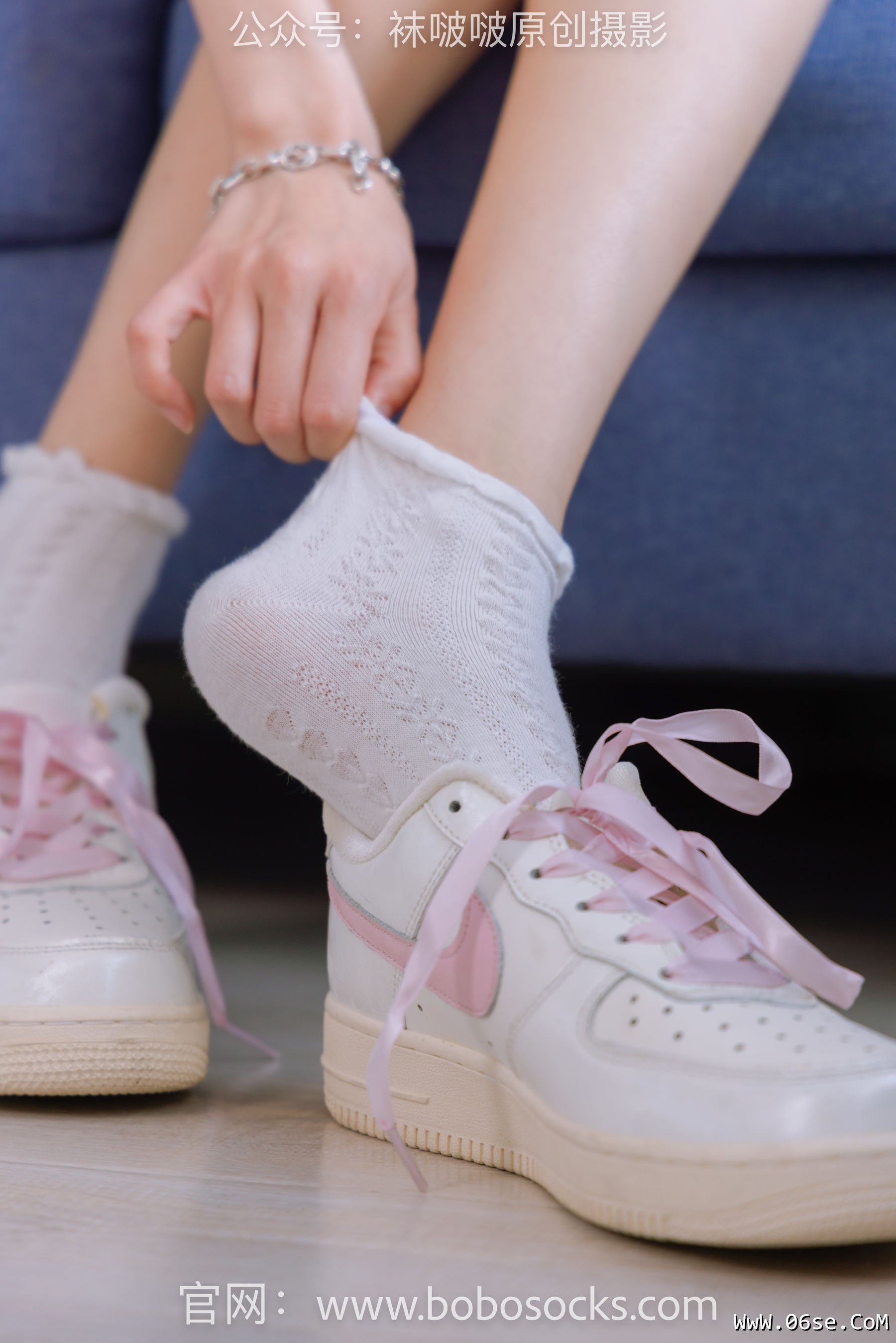 图片[127]-BoBoSocks袜啵啵 No.147 稚予-空军一号板鞋、白棉袜、体操服[139P]-六色网
