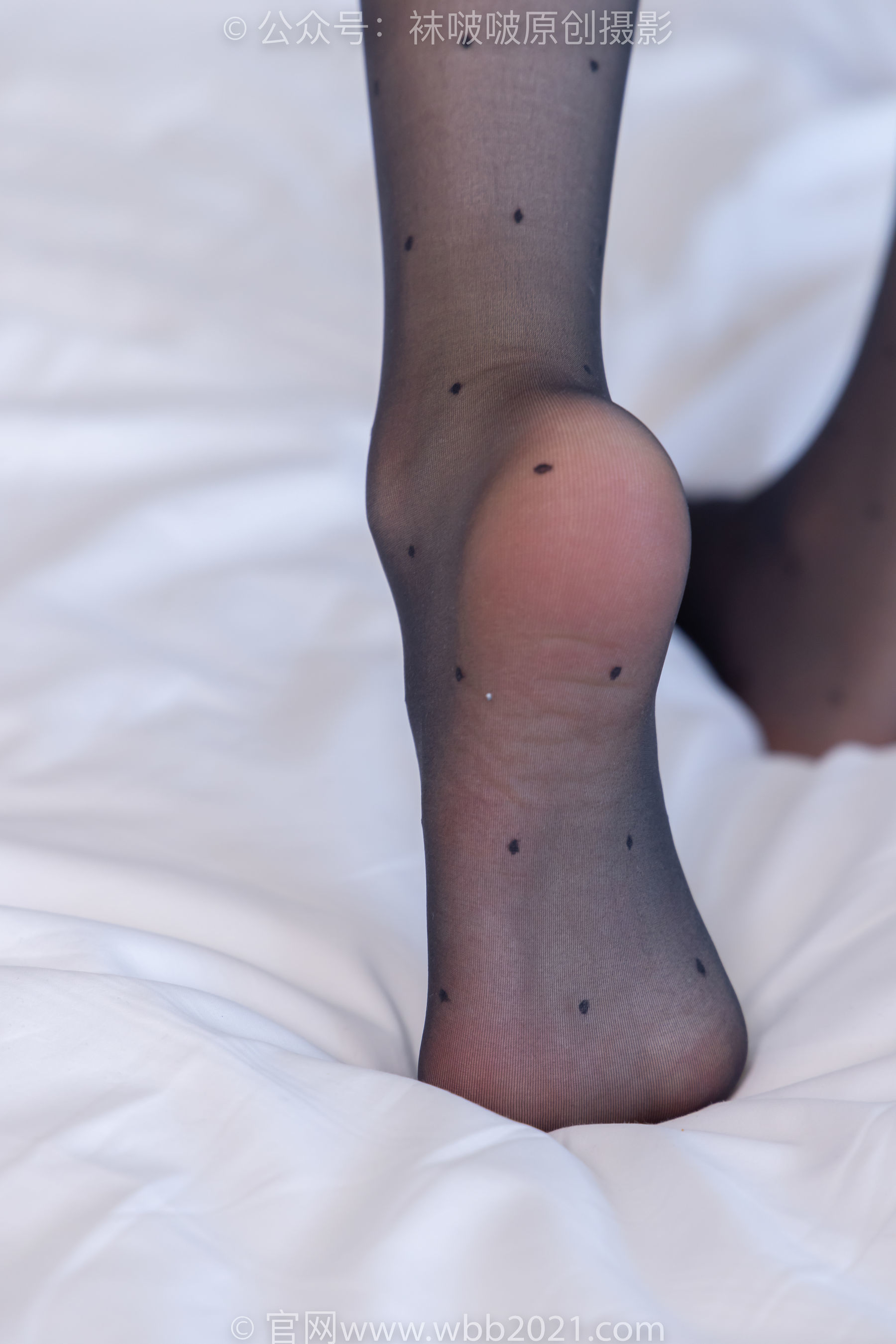 图片[3]-BoBoSocks袜啵啵 No.403 稚予 -高跟鞋、板鞋、波点黑丝、波点白丝[145P]-六色网