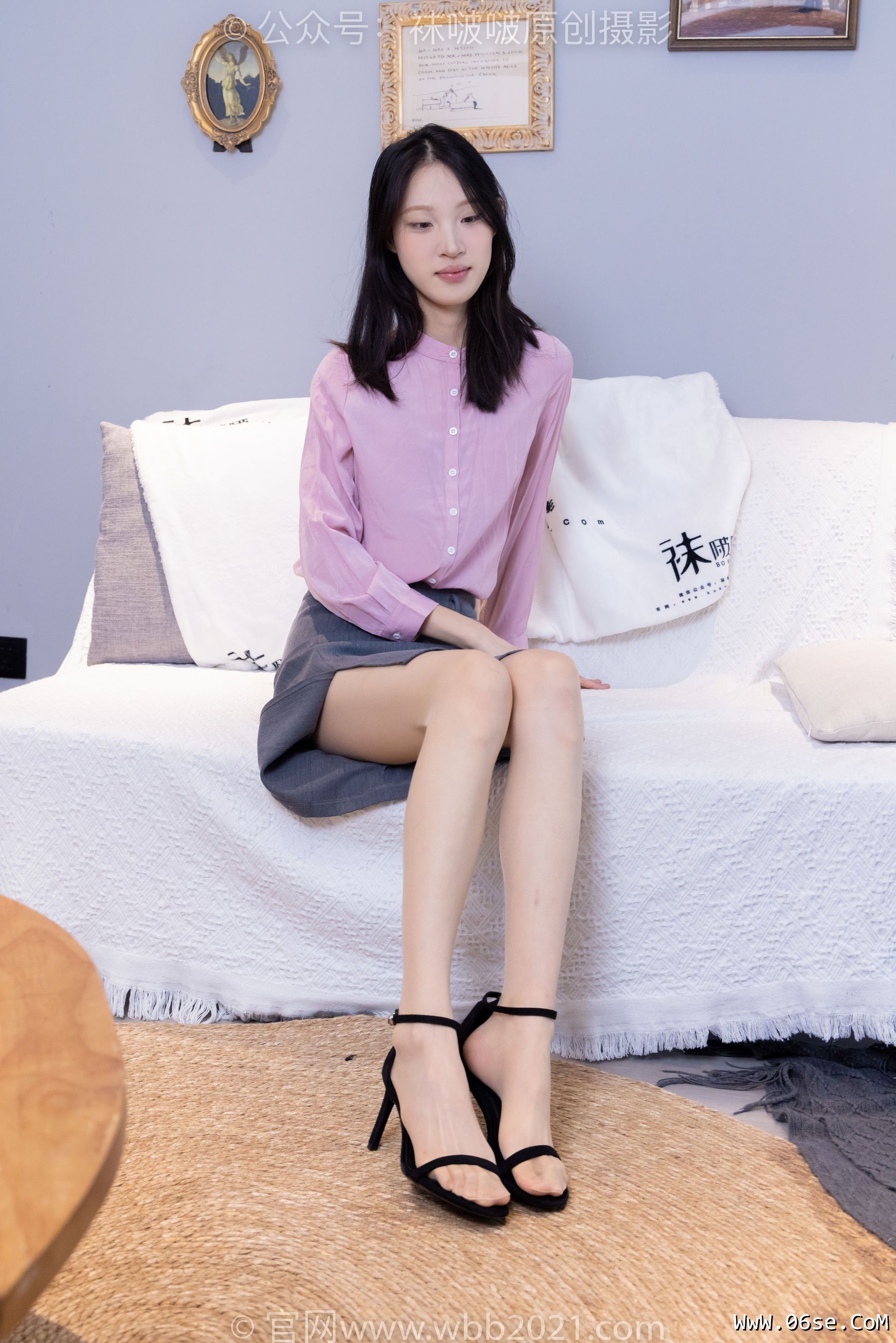 图片[13]-BoBoSocks袜啵啵 No.341 雪糕 -高跟鞋、高跟凉鞋、肉丝、裸足[150P]-六色网