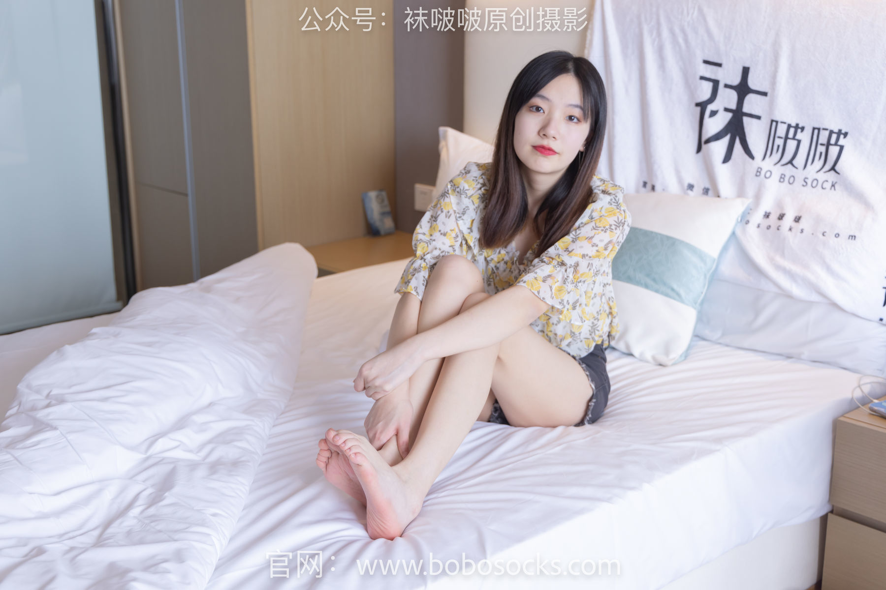 图片[48]-BoBoSocks袜啵啵 No.136 小甜豆-高跟长靴、白棉袜、裸足[200P]-六色网