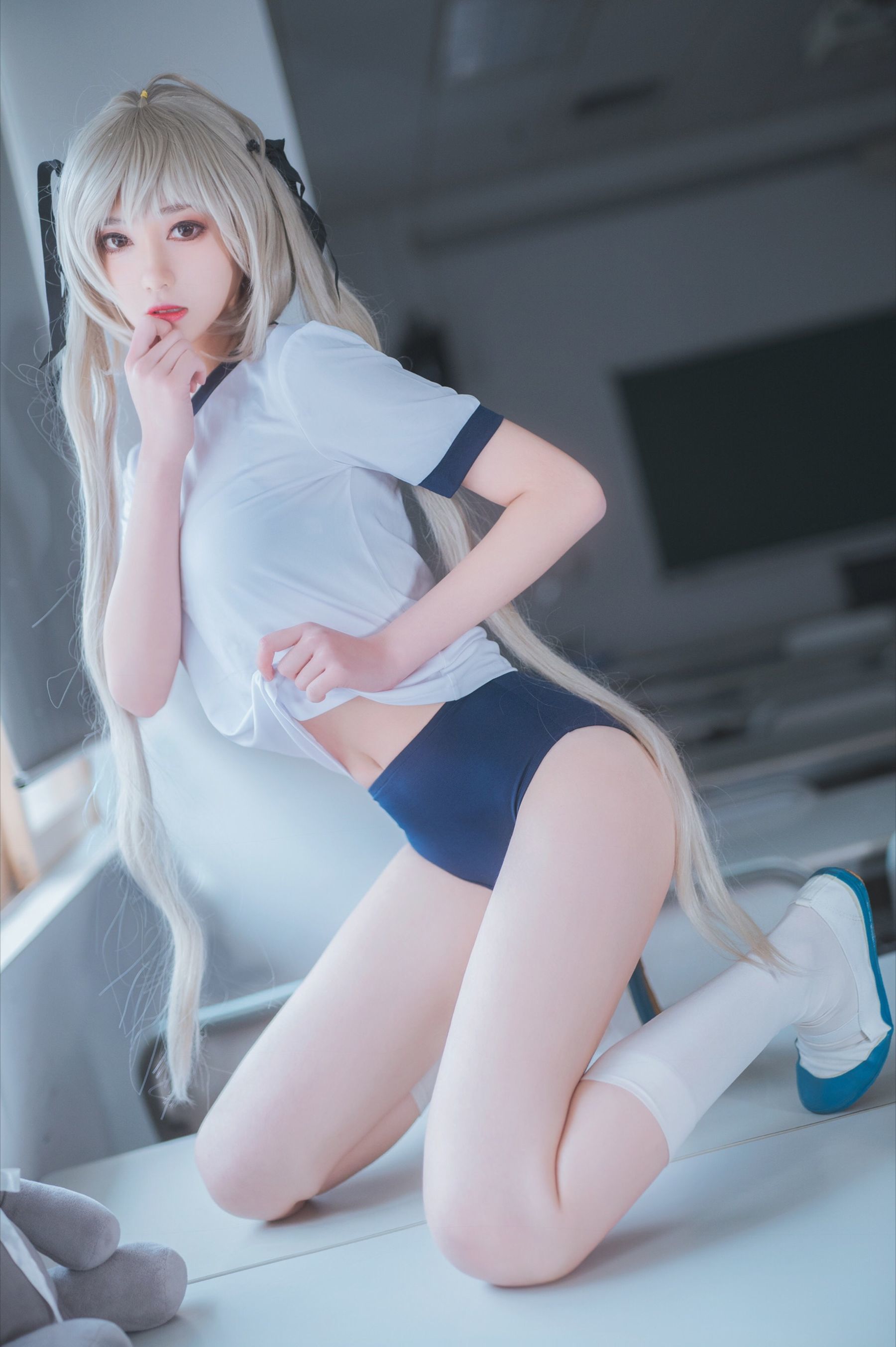 图片[2]-动漫博主南桃Momoko 春日野穹体操服[28P]-六色网