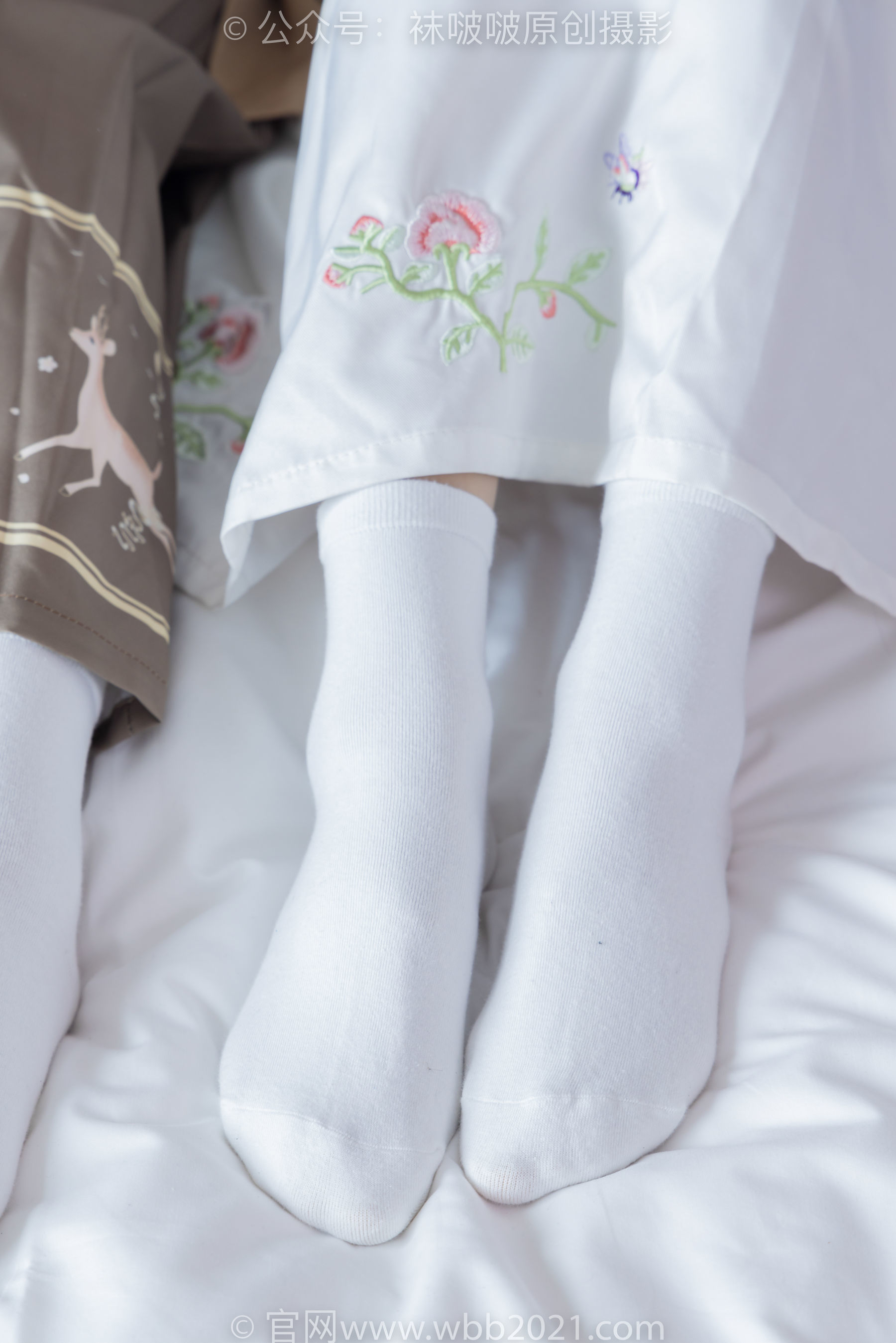 图片[116]-BoBoSocks袜啵啵 No.400 奶油&甜甜圈 -两双高跟鞋、白棉袜、肉丝[158P]-六色网