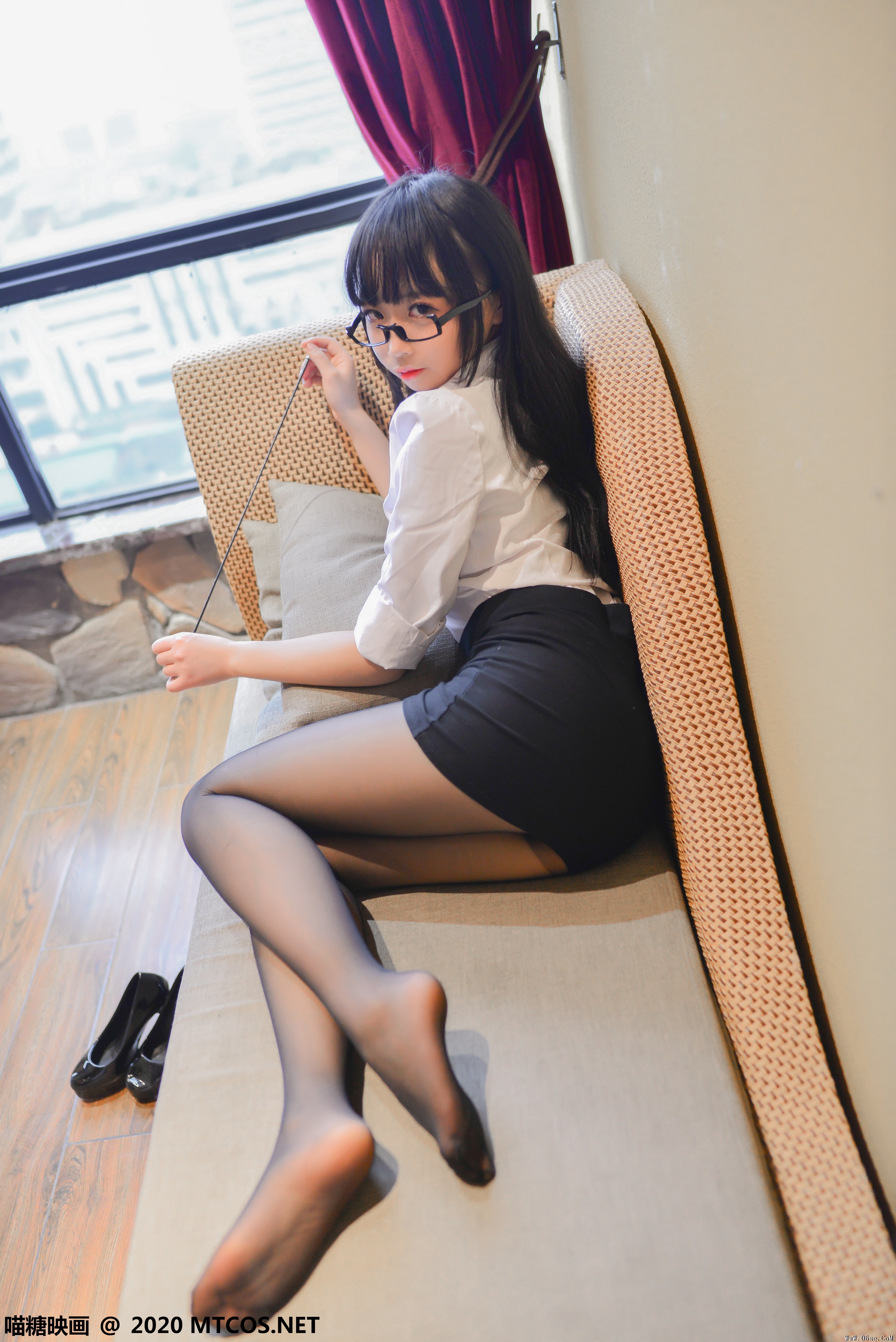 图片[10]-喵糖映画 VOL.270 OL制服 [20P-303MB]-六色网