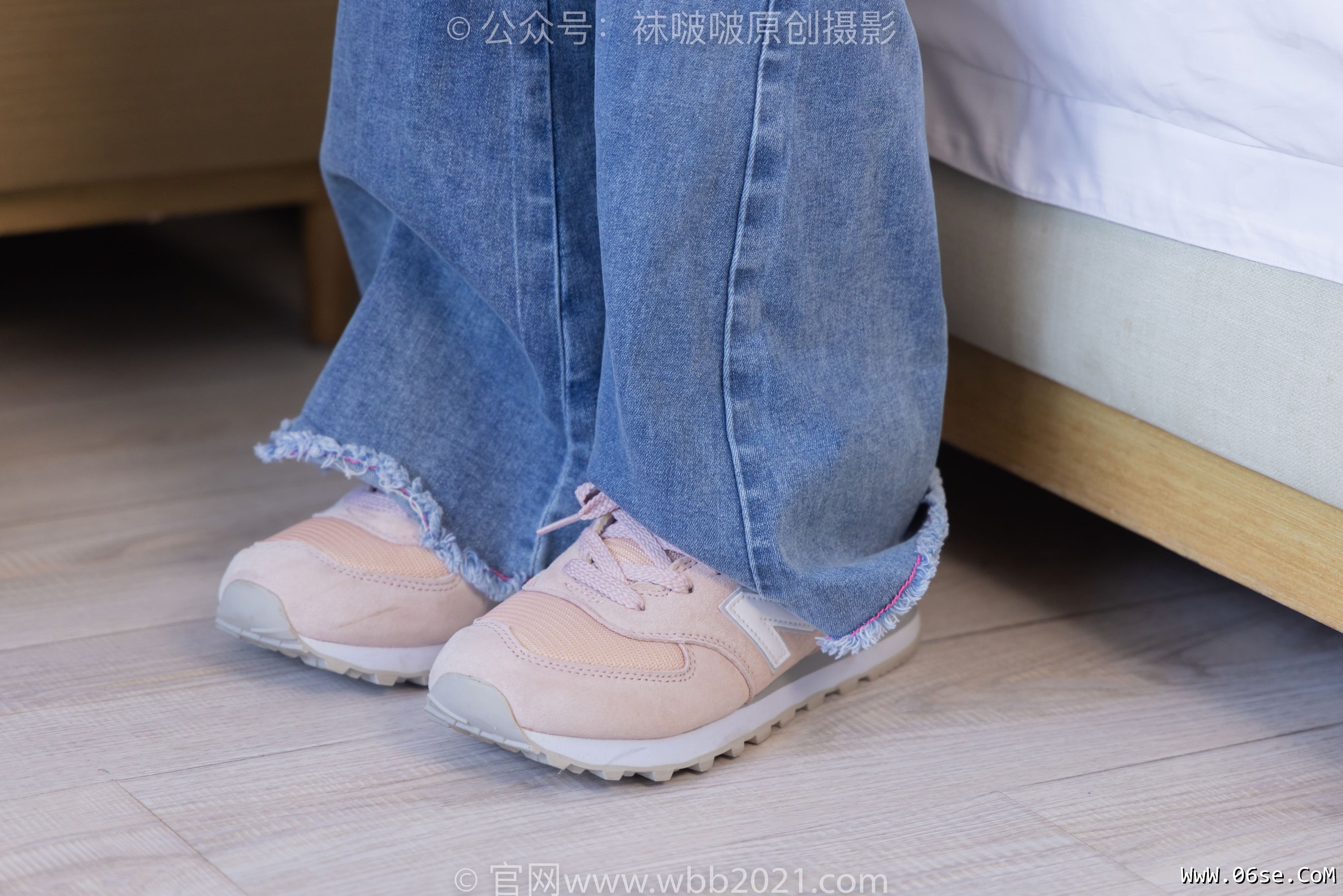 图片[97]-BoBoSocks袜啵啵 No.317 小甜豆 -运动鞋、可拆卸牛仔裤、粉色棉袜、黑丝、裤里丝[140P]-六色网
