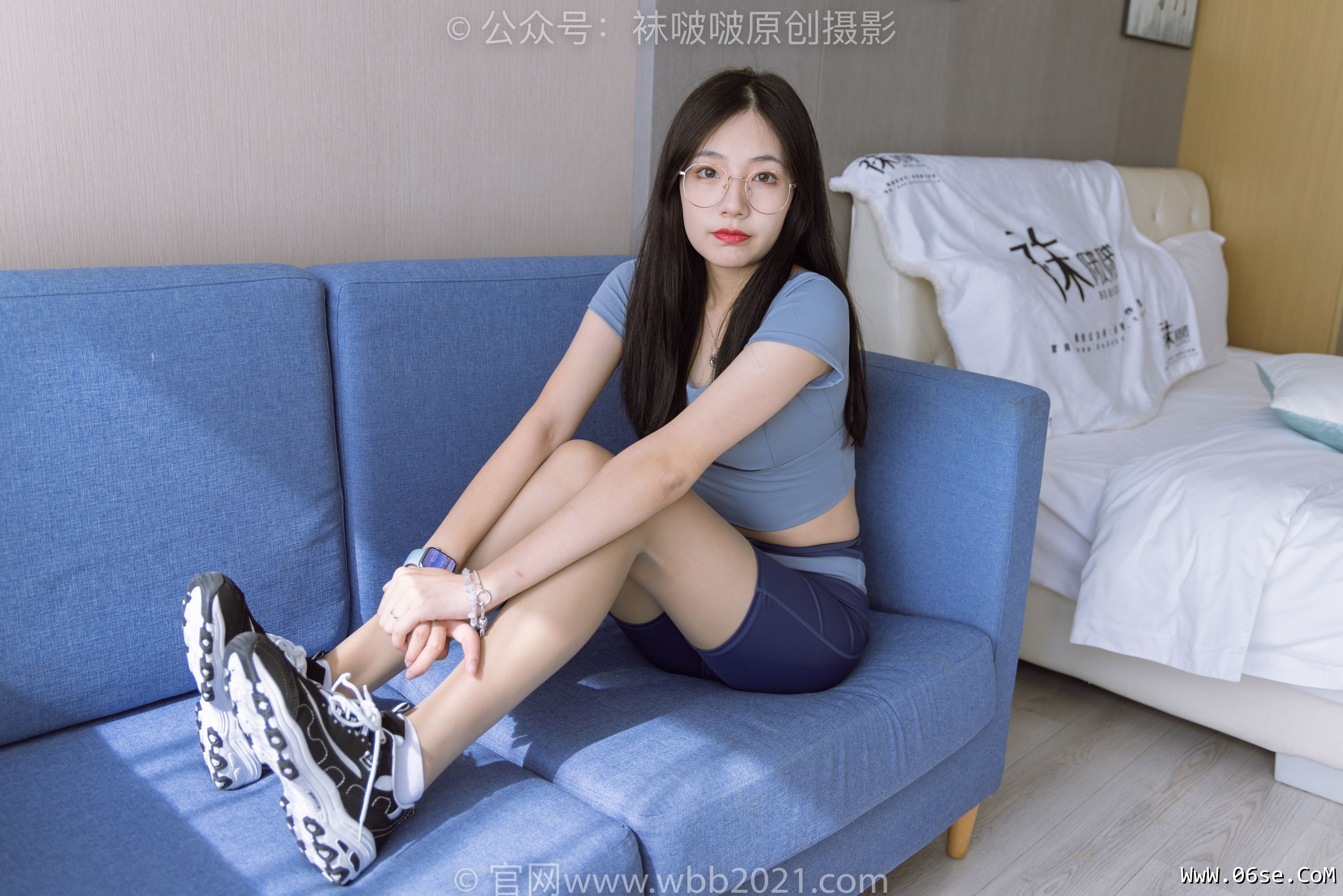 图片[12]-BoBoSocks袜啵啵 No.269 小甜豆 -运动鞋、白棉袜、灰丝、瑜伽裤裤里丝[139P]-六色网