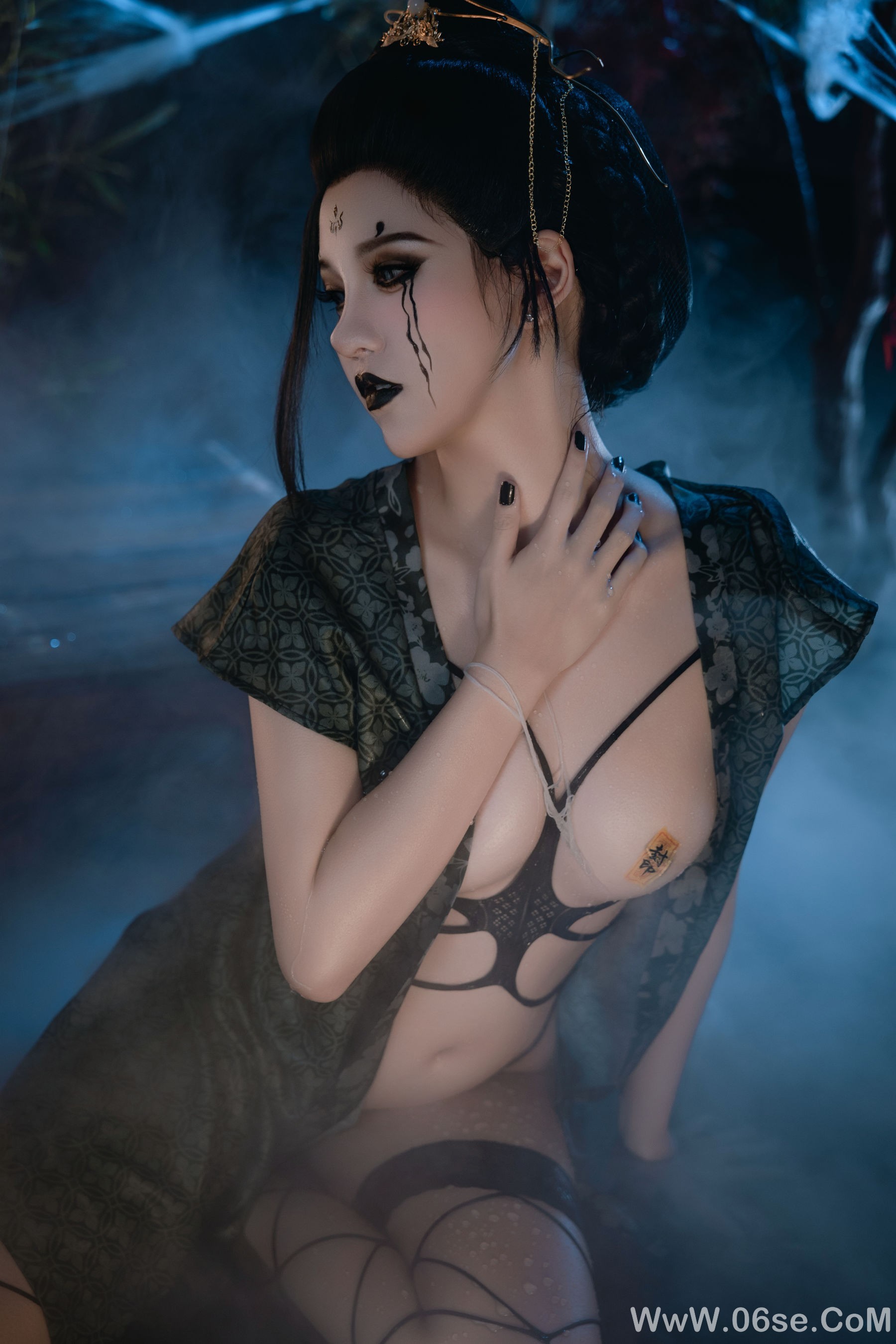 图片[98]-鬼马少女 阿薰kaOri – 黑神话悟空 蜘蛛精 四妹[128P]-六色网