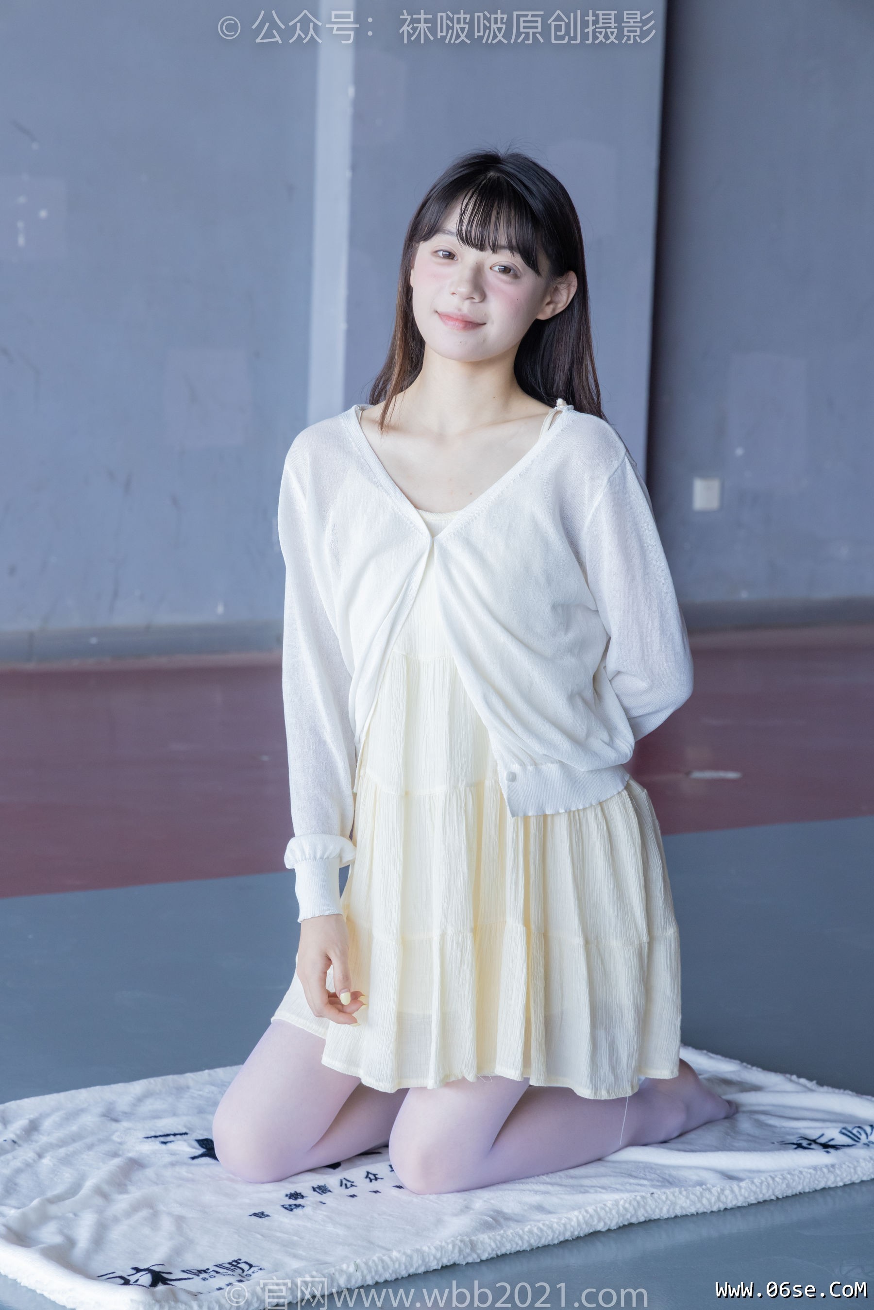 图片[10]-BoBoSocks袜啵啵 No.395 糯米 -板鞋、白丝[145P]-六色网